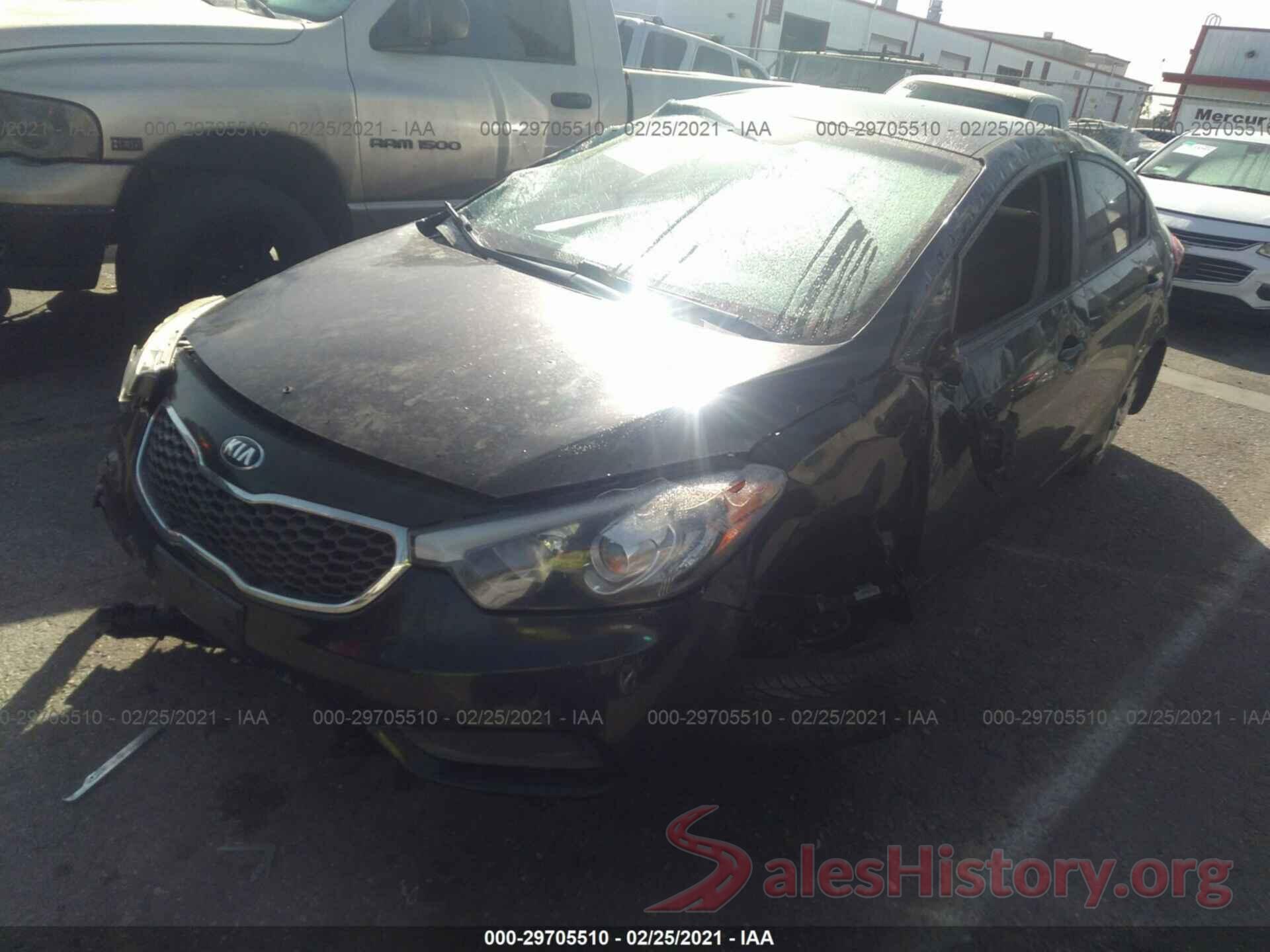 KNAFK4A65G5530747 2016 KIA FORTE