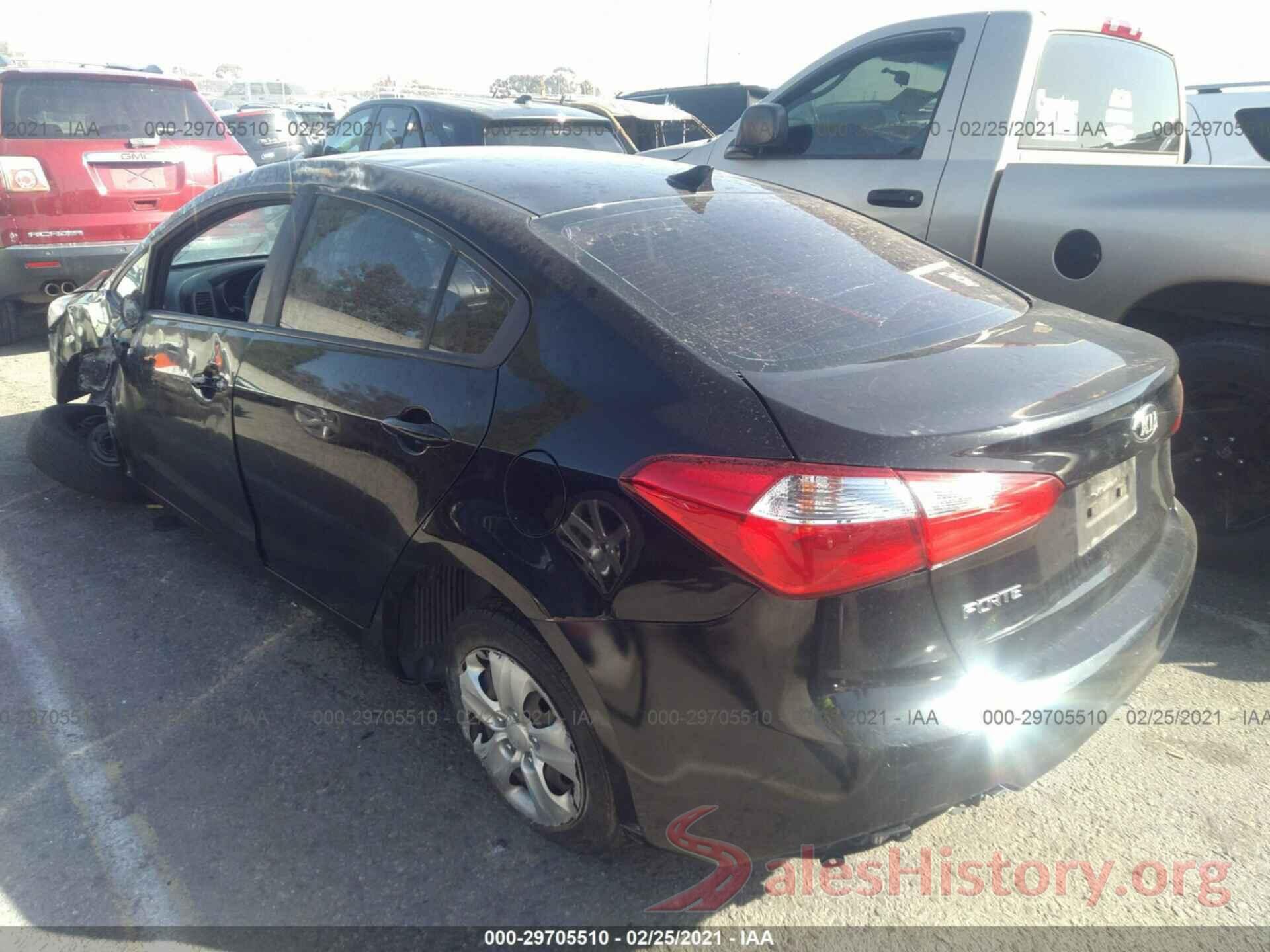 KNAFK4A65G5530747 2016 KIA FORTE