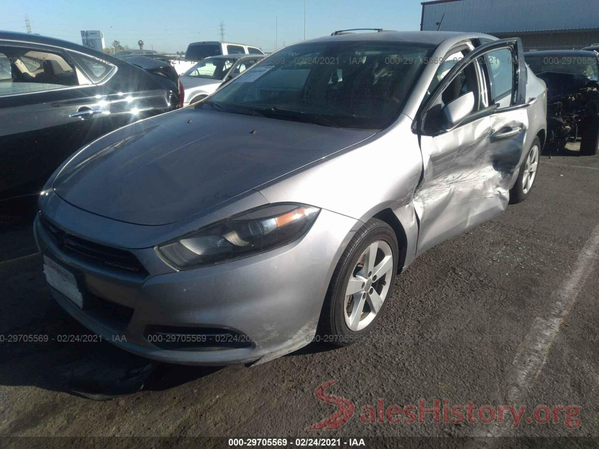 1C3CDFBA6GD623396 2016 DODGE DART