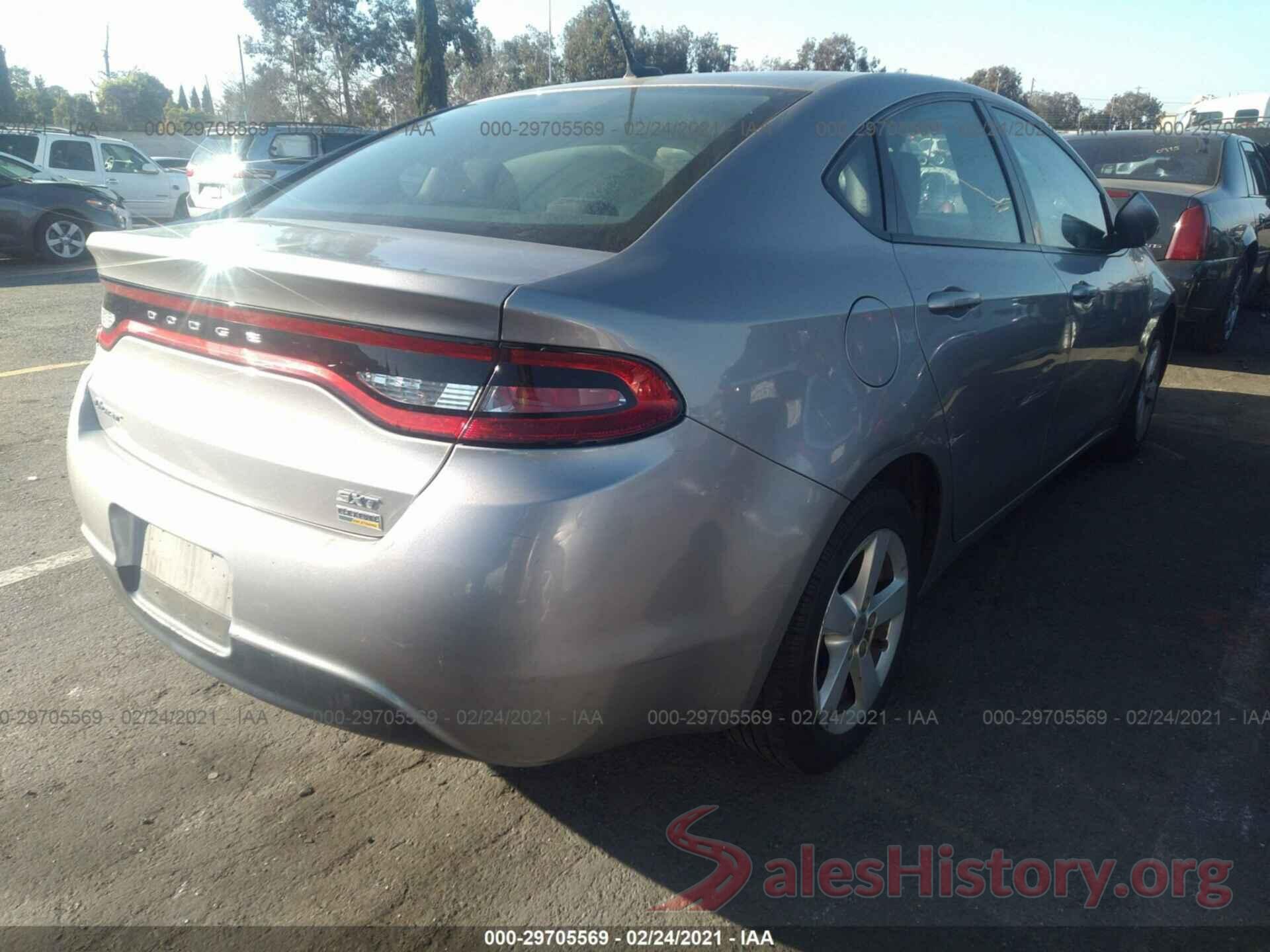 1C3CDFBA6GD623396 2016 DODGE DART