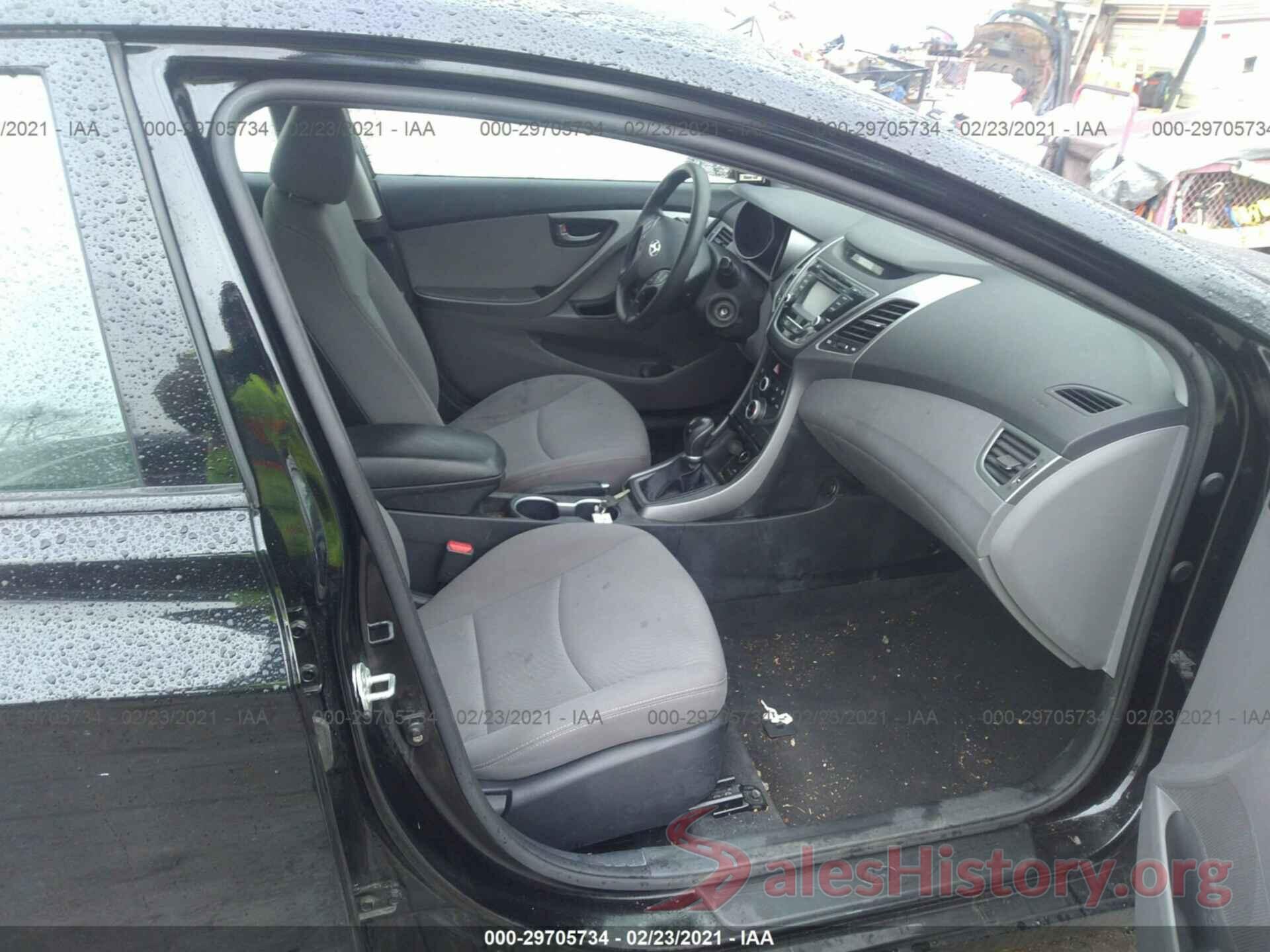 KMHDH4AE5GU519118 2016 HYUNDAI ELANTRA