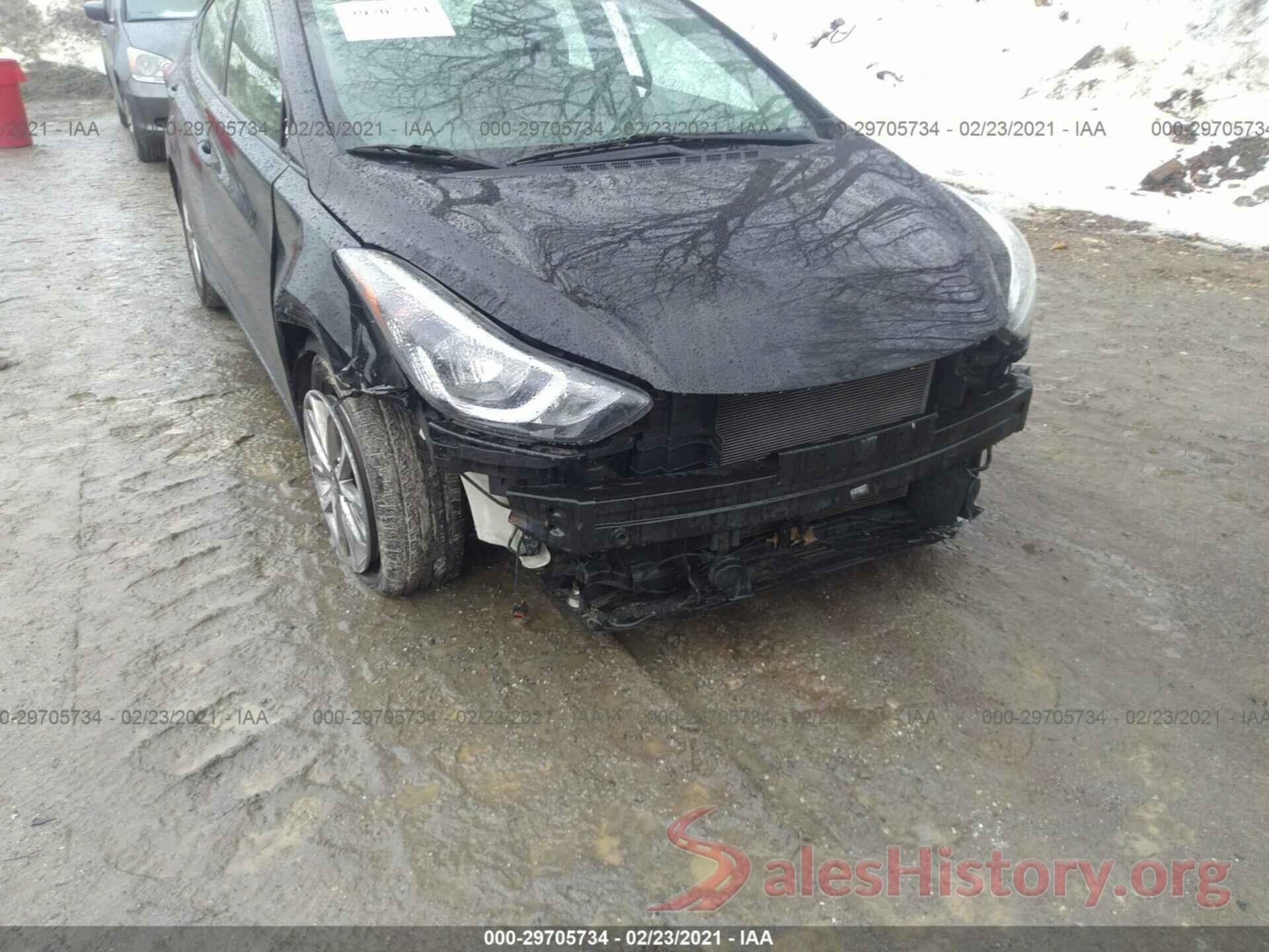 KMHDH4AE5GU519118 2016 HYUNDAI ELANTRA