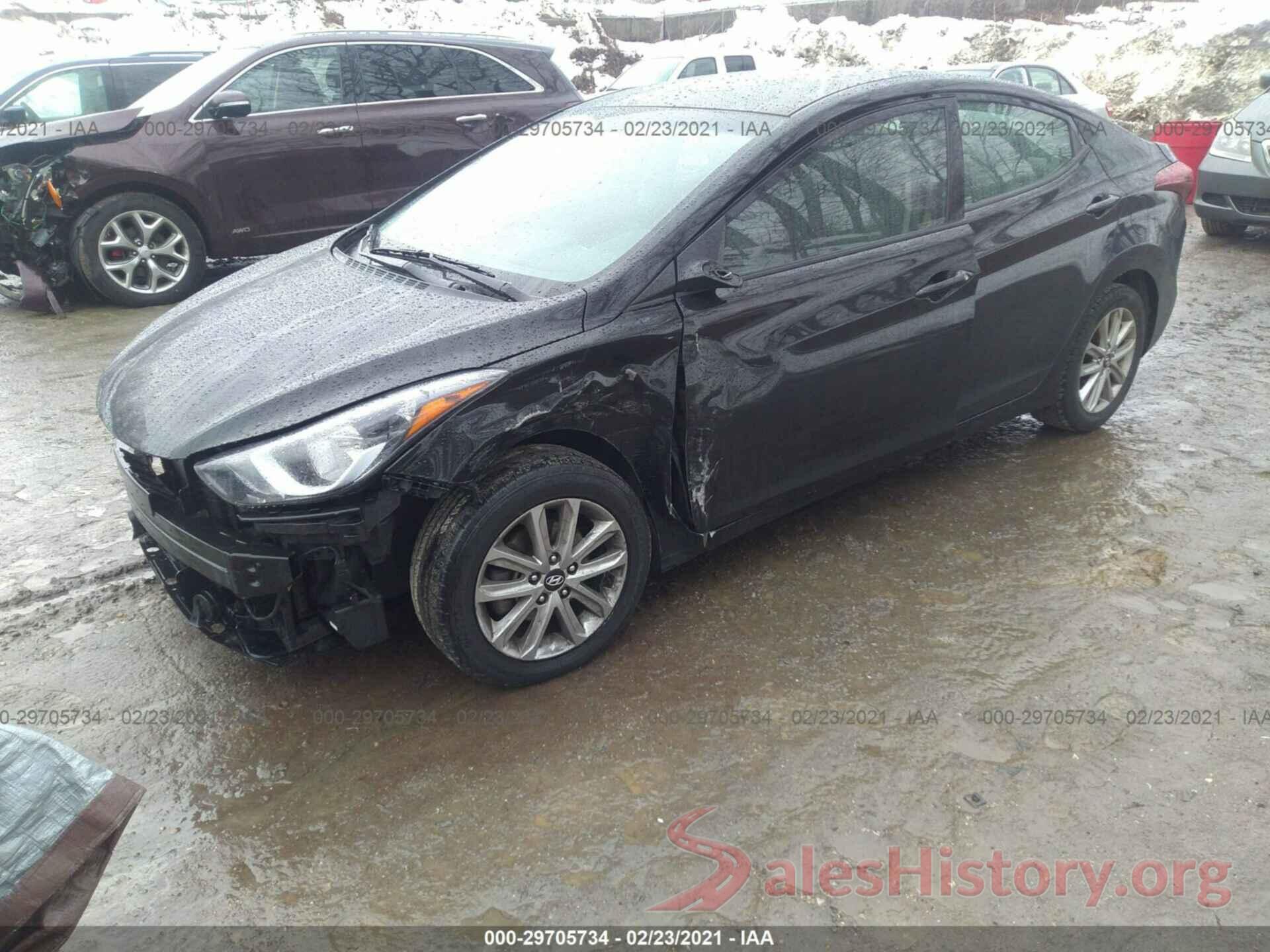 KMHDH4AE5GU519118 2016 HYUNDAI ELANTRA