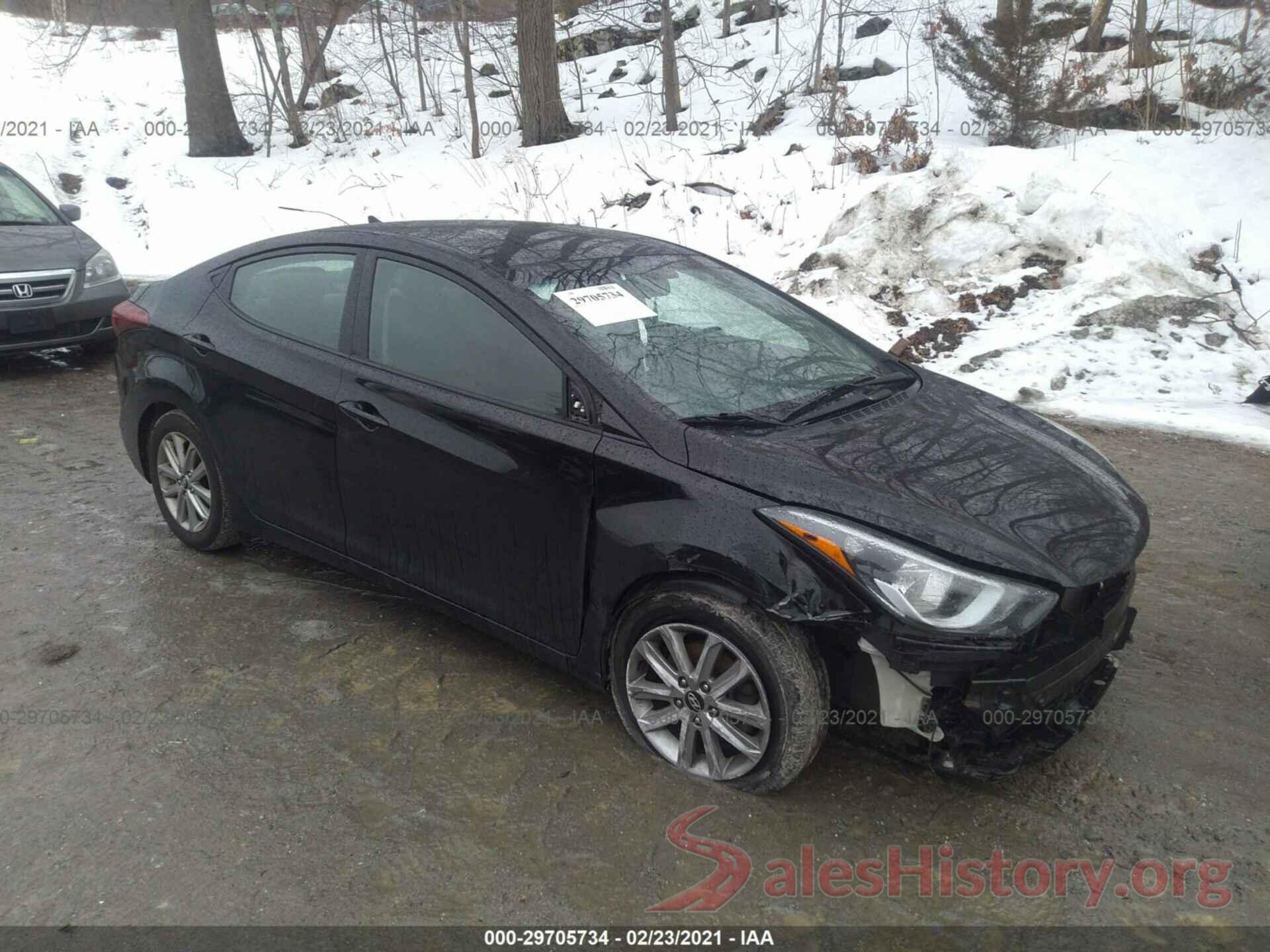 KMHDH4AE5GU519118 2016 HYUNDAI ELANTRA