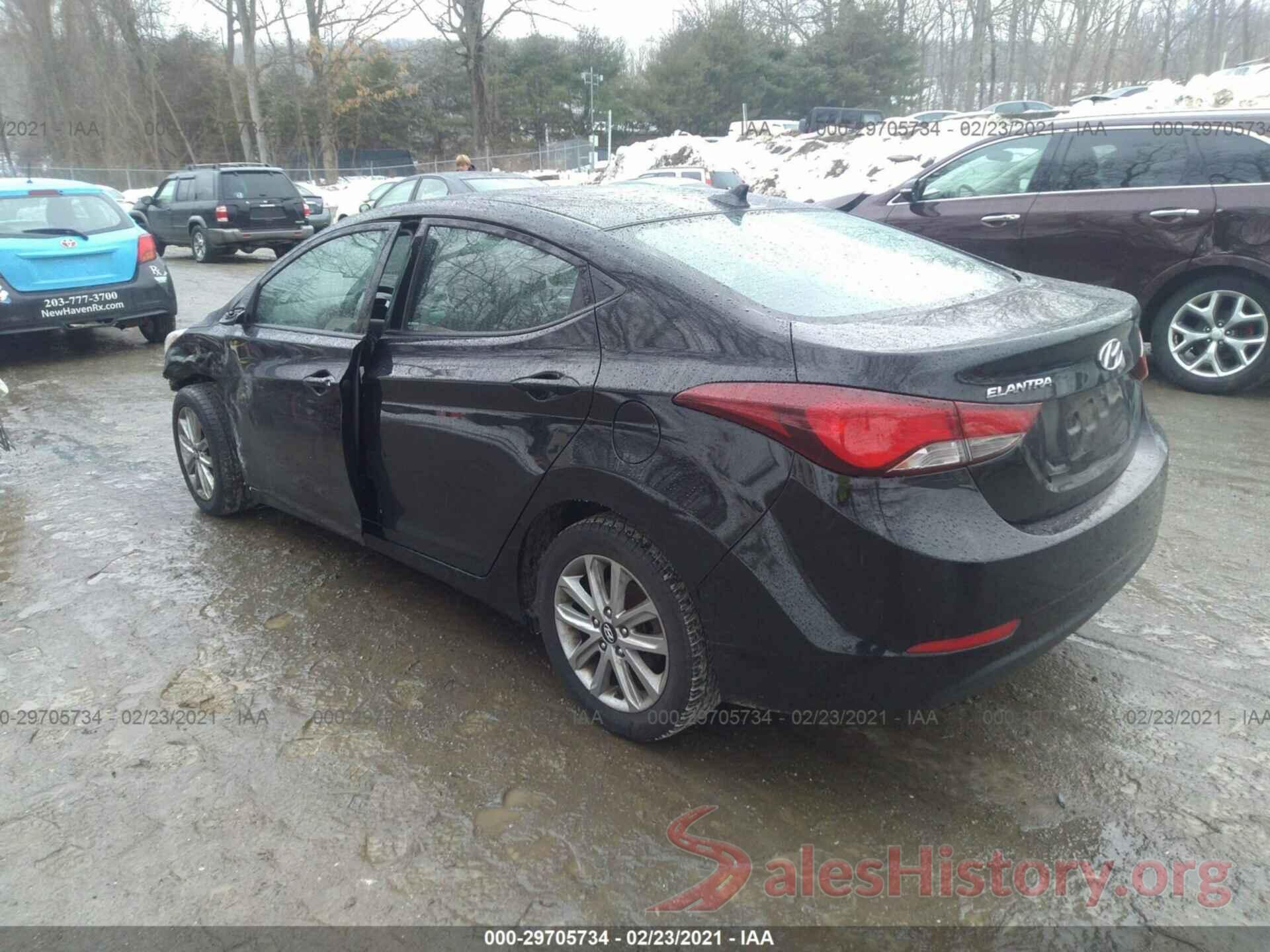 KMHDH4AE5GU519118 2016 HYUNDAI ELANTRA