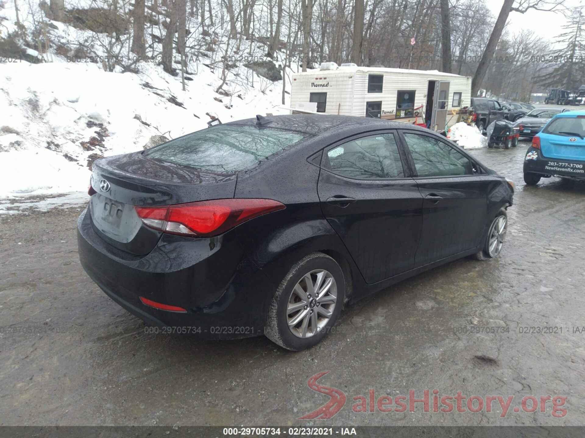 KMHDH4AE5GU519118 2016 HYUNDAI ELANTRA