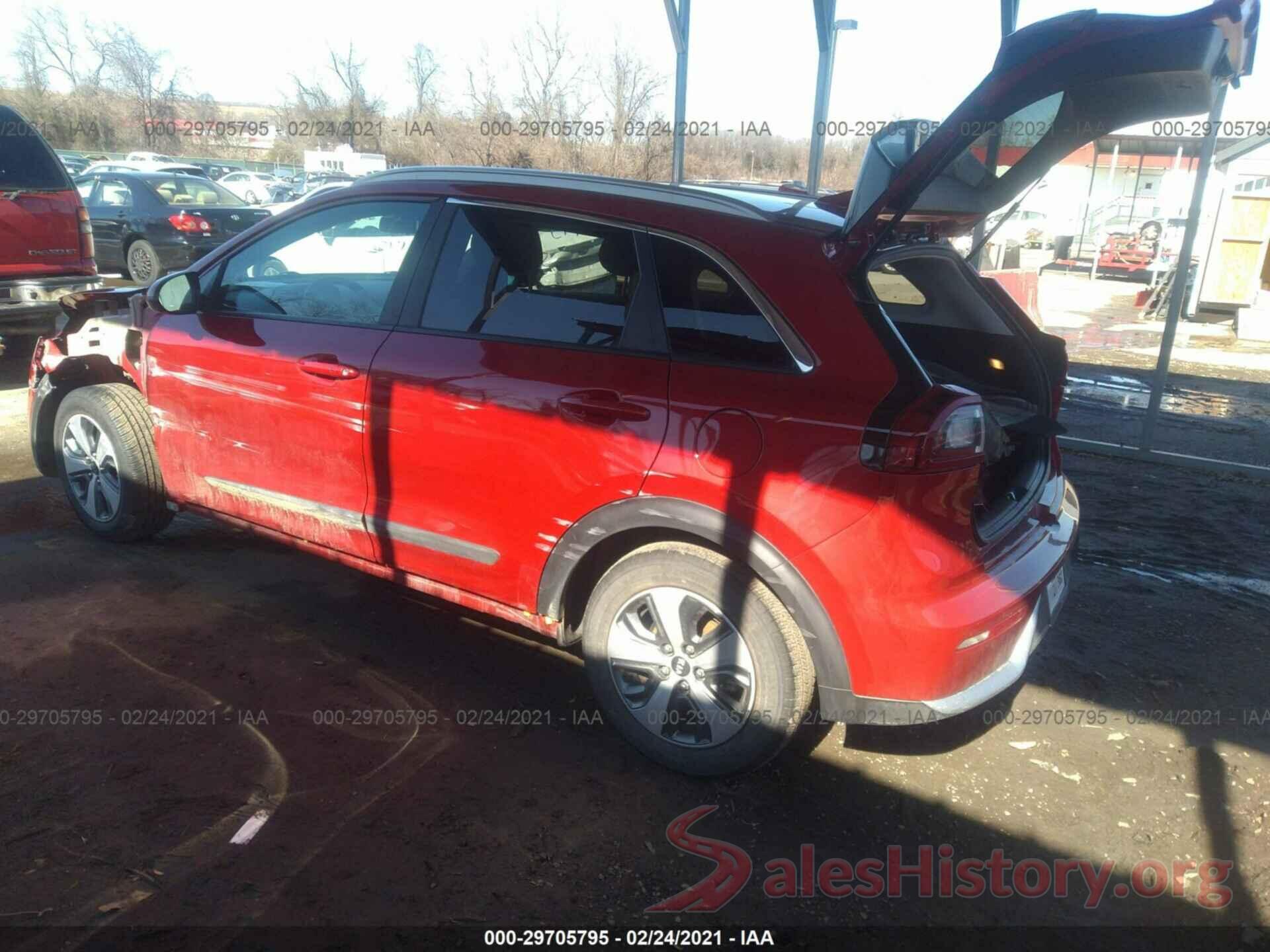 KNDCB3LC4K5231312 2019 KIA NIRO