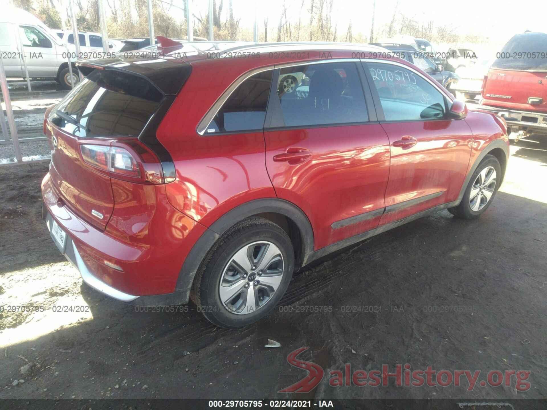 KNDCB3LC4K5231312 2019 KIA NIRO