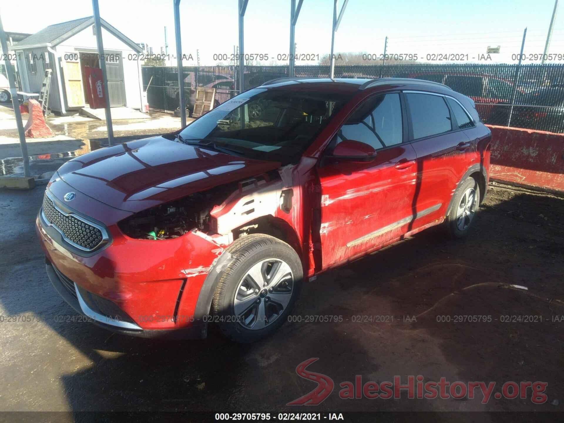 KNDCB3LC4K5231312 2019 KIA NIRO