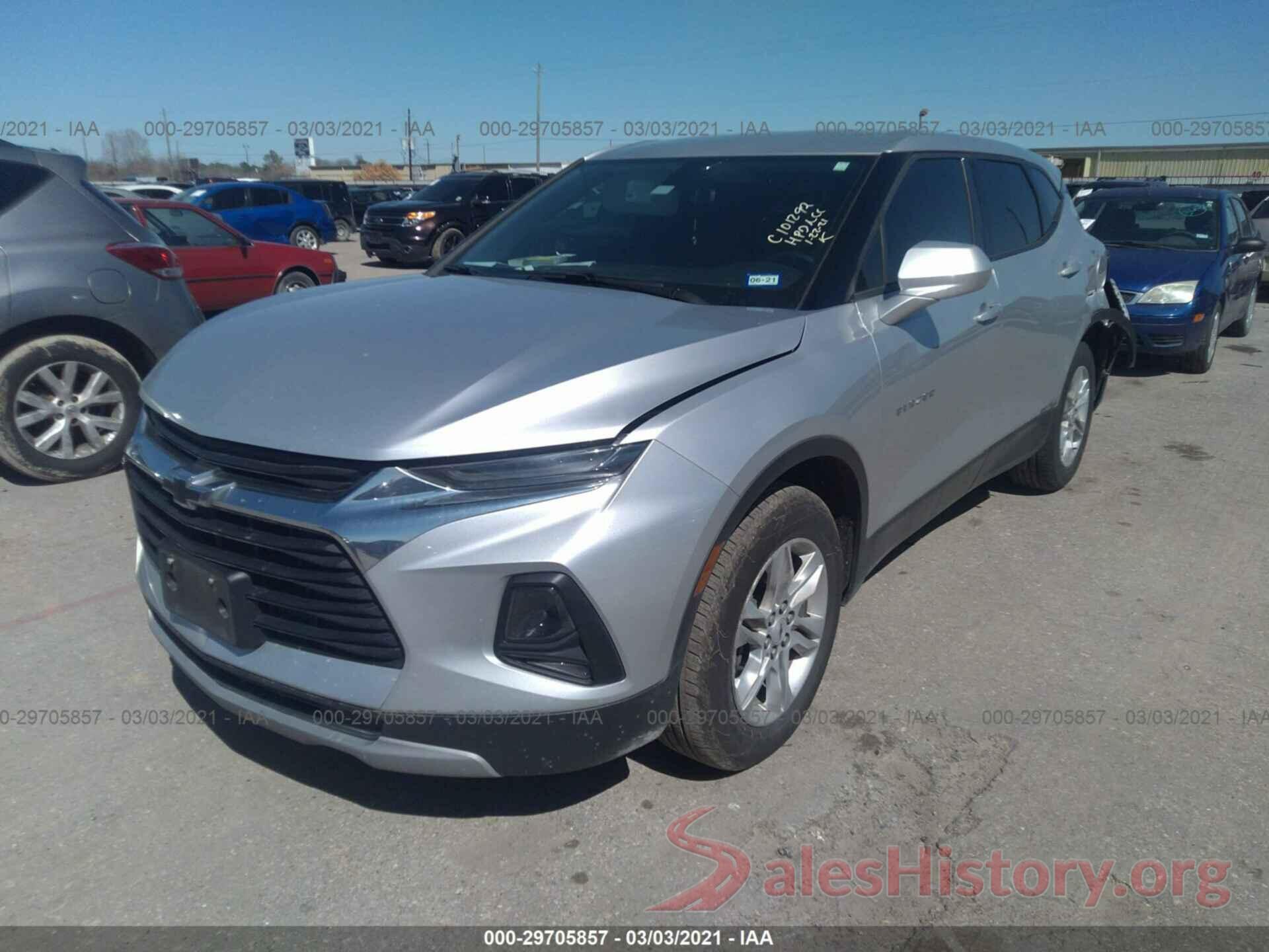 3GNKBBRA1KS666409 2019 CHEVROLET BLAZER