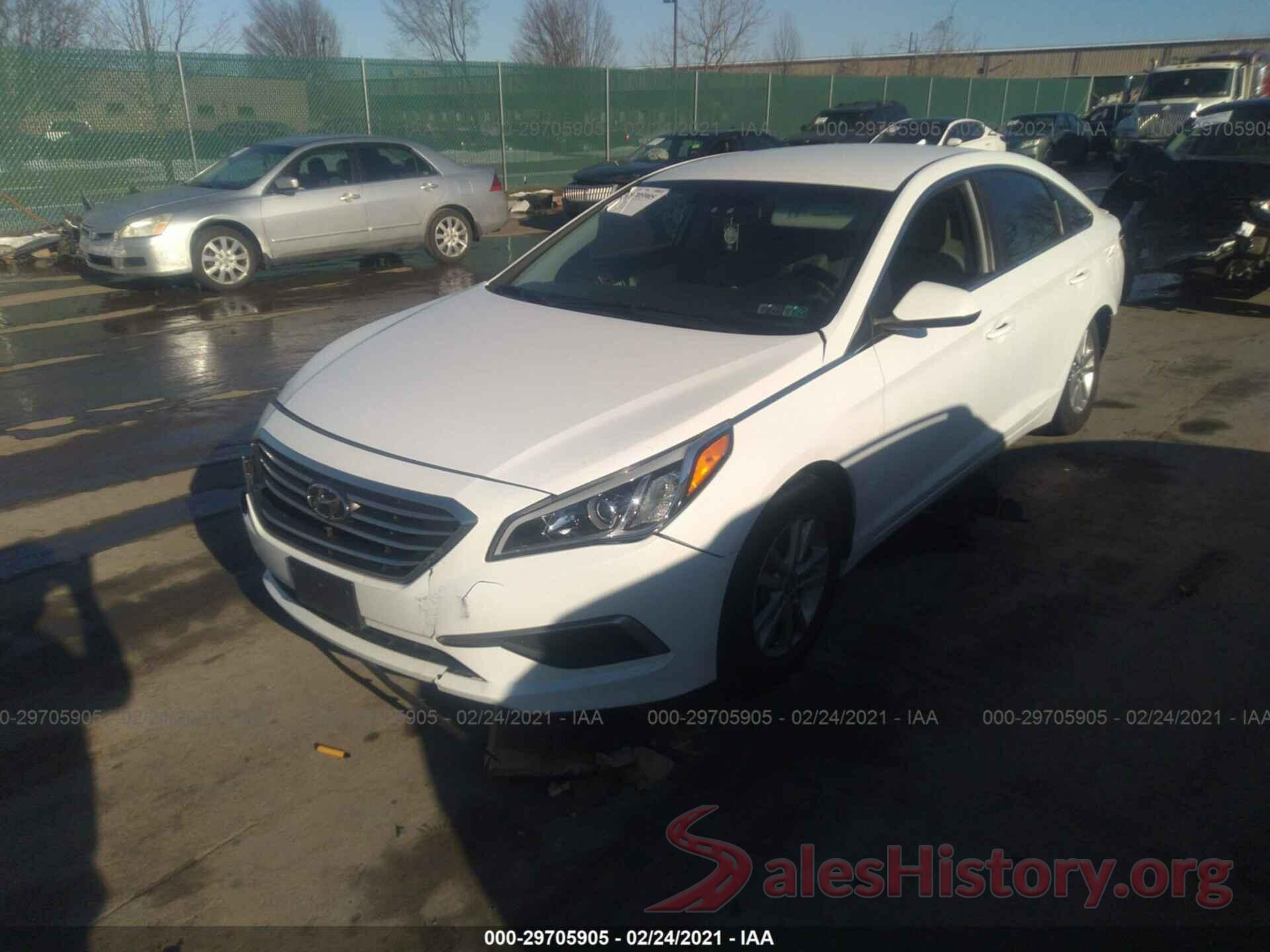 5NPE24AF5GH395252 2016 HYUNDAI SONATA