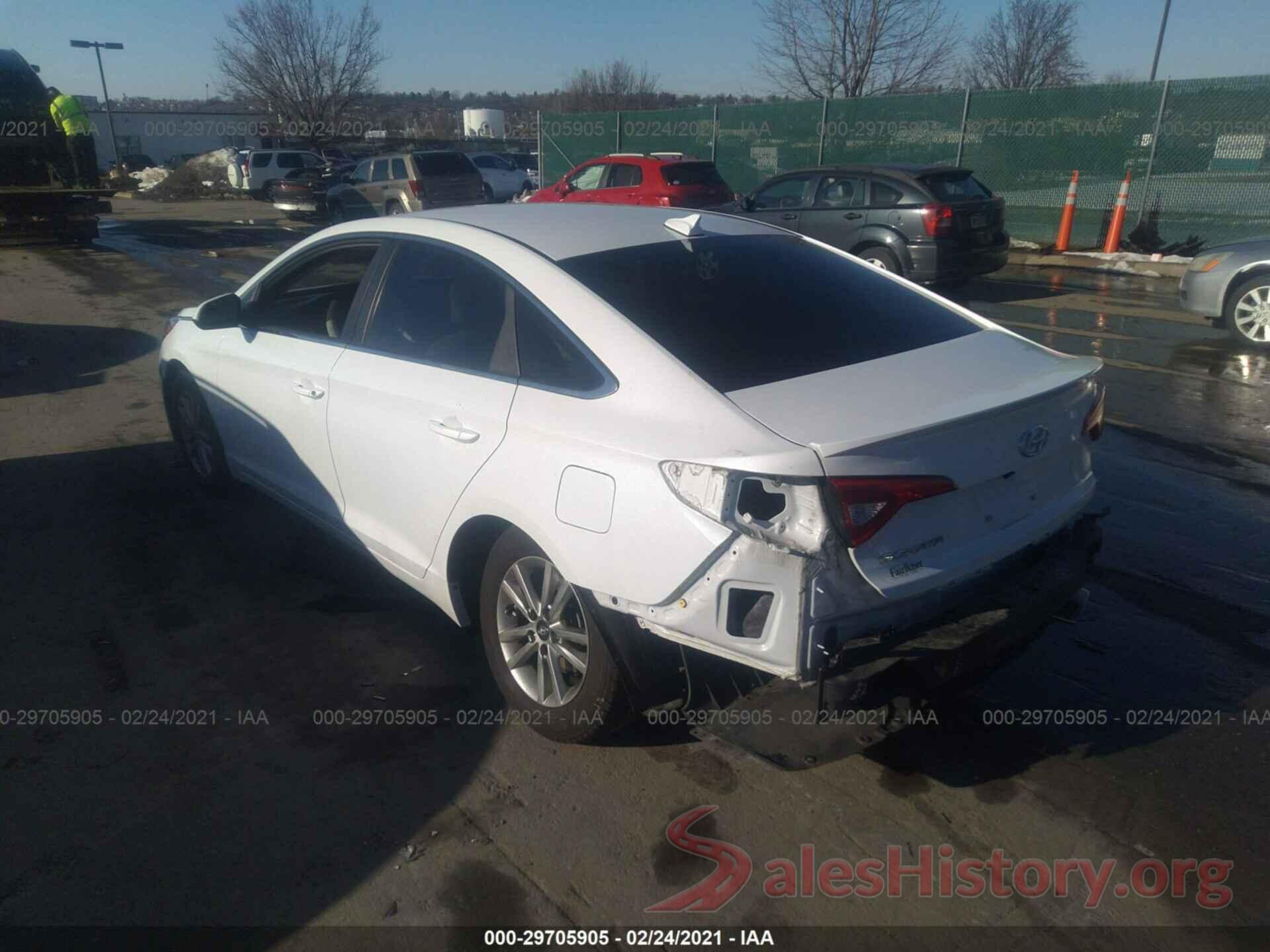 5NPE24AF5GH395252 2016 HYUNDAI SONATA