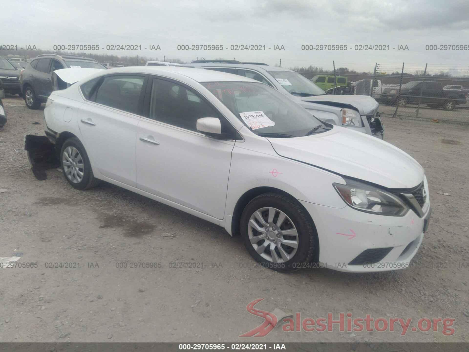 3N1AB7AP5GY280245 2016 NISSAN SENTRA