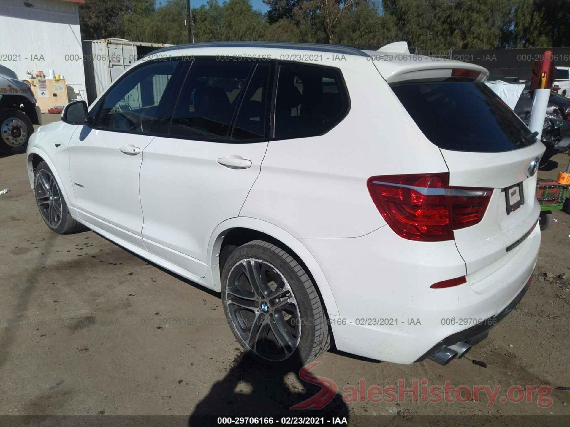 5UXWX7C56H0S19657 2017 BMW X3