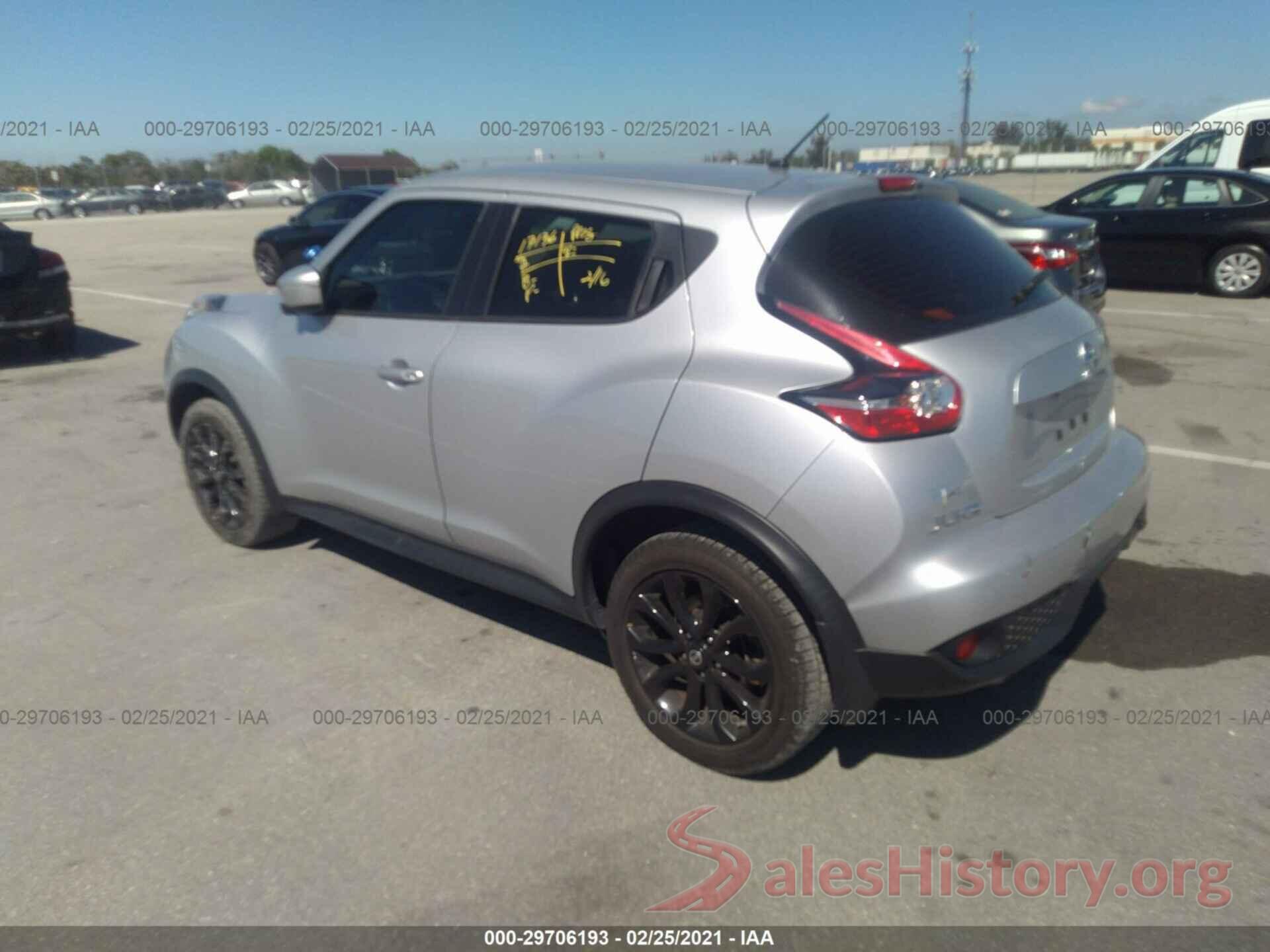 JN8AF5MR8HT704289 2017 NISSAN JUKE