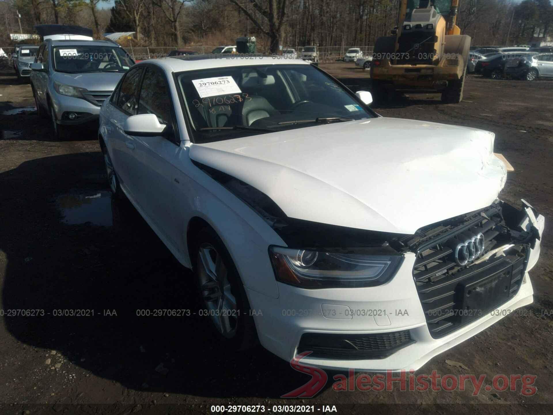 WAUBFAFL4GN014671 2016 AUDI A4