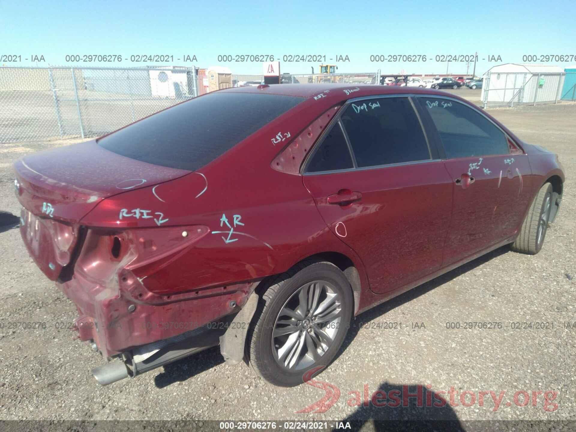 4T1BF1FK4GU592765 2016 TOYOTA CAMRY