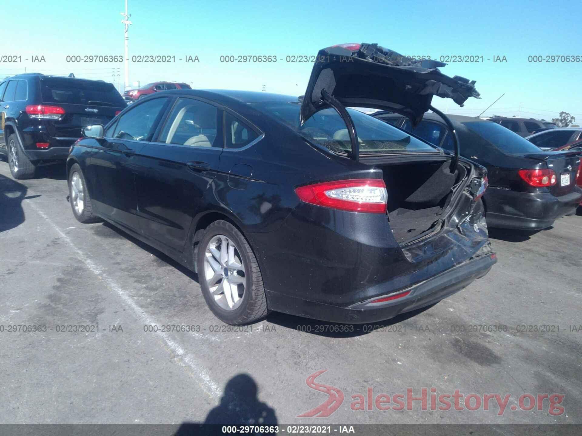 3FA6P0HD3GR260115 2016 FORD FUSION