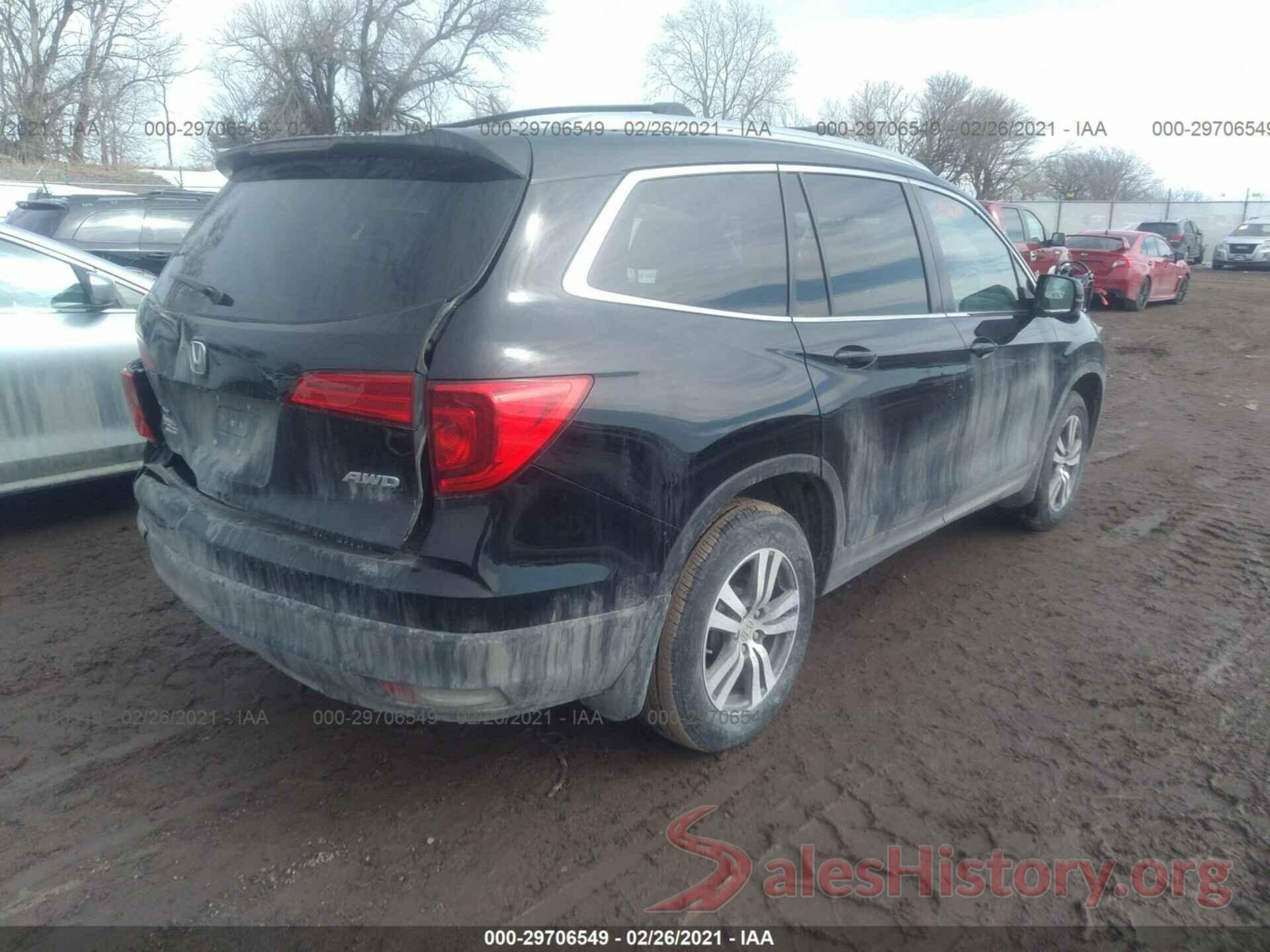 5FNYF6H72HB066522 2017 HONDA PILOT