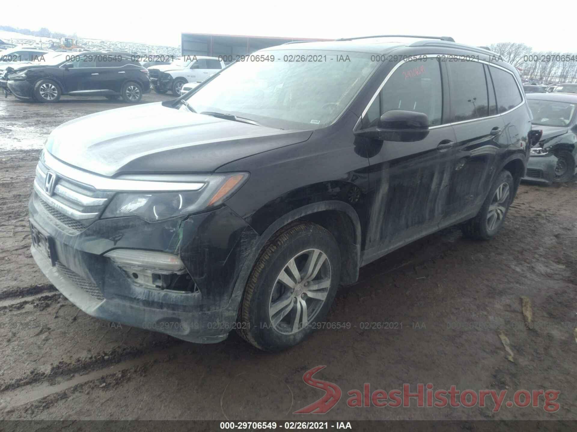 5FNYF6H72HB066522 2017 HONDA PILOT