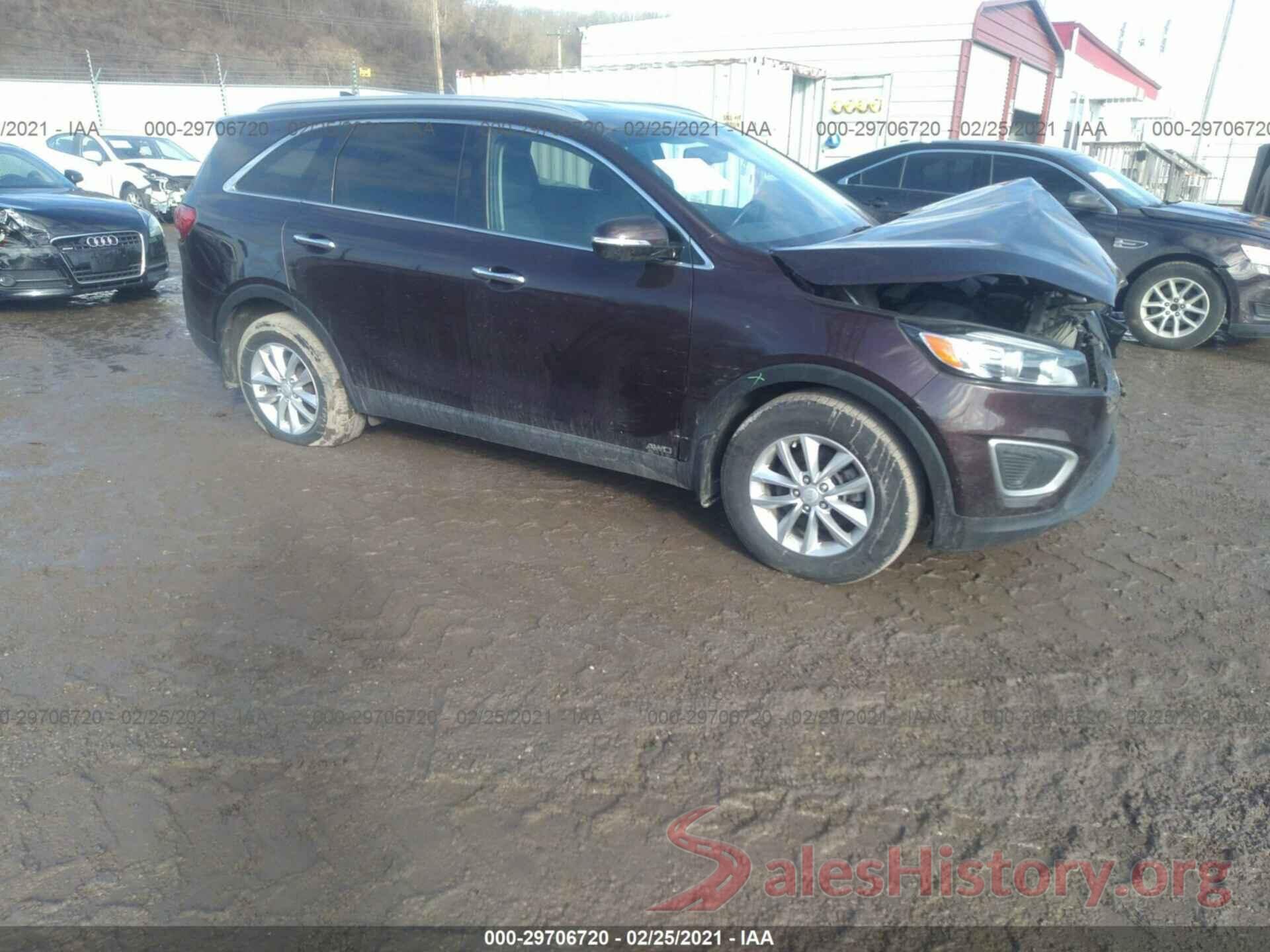 5XYPGDA32GG001911 2016 KIA SORENTO