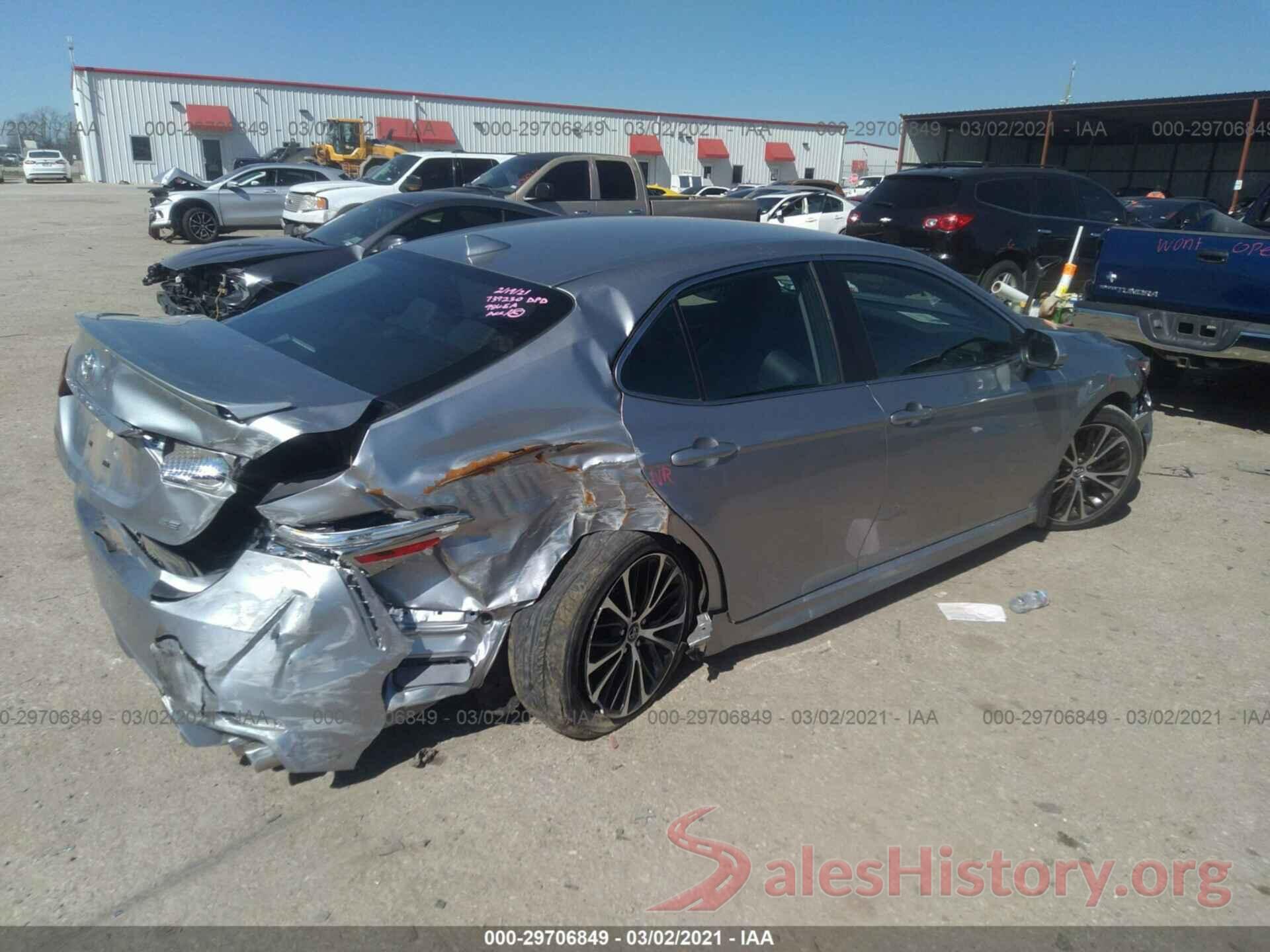 4T1B11HK6KU695271 2019 TOYOTA CAMRY