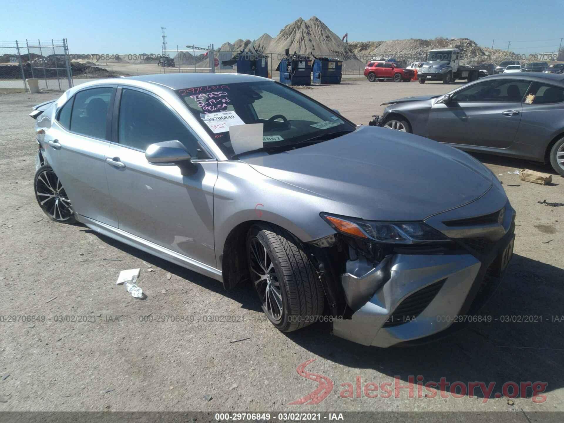 4T1B11HK6KU695271 2019 TOYOTA CAMRY