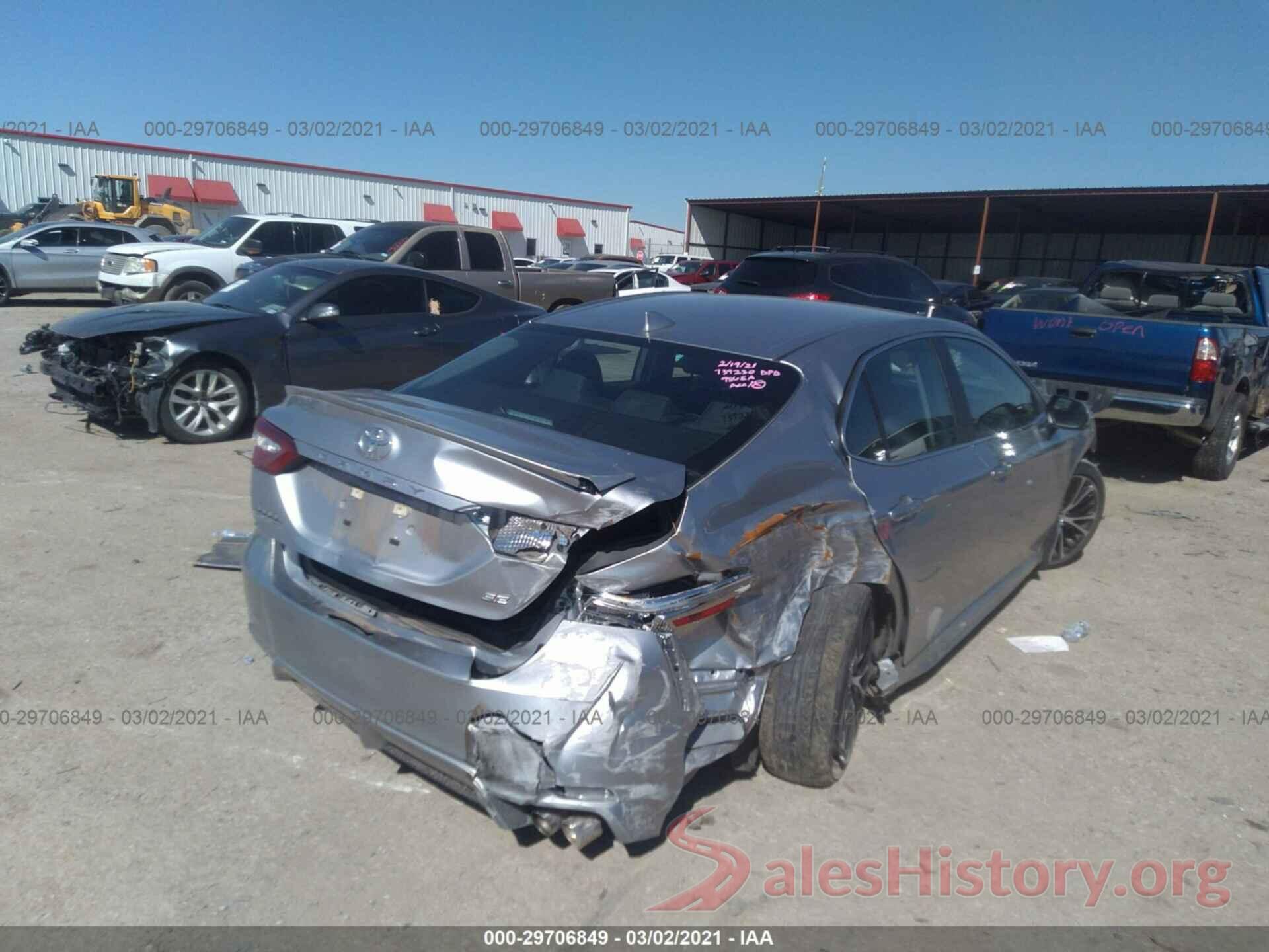 4T1B11HK6KU695271 2019 TOYOTA CAMRY