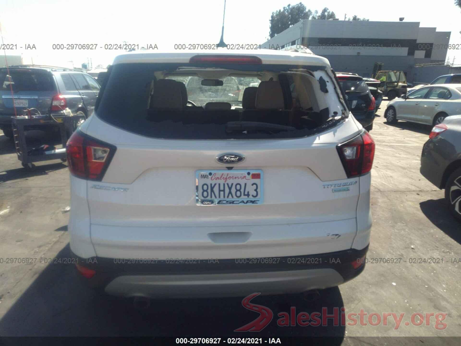 1FMCU0J97KUA20784 2019 FORD ESCAPE