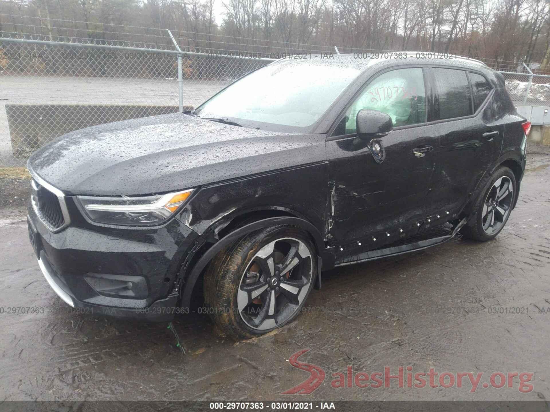 YV4162UK1K2069083 2019 VOLVO XC40