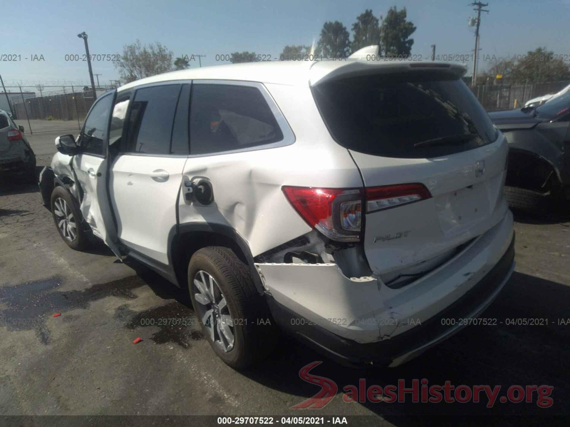 5FNYF5H51KB024178 2019 HONDA PILOT