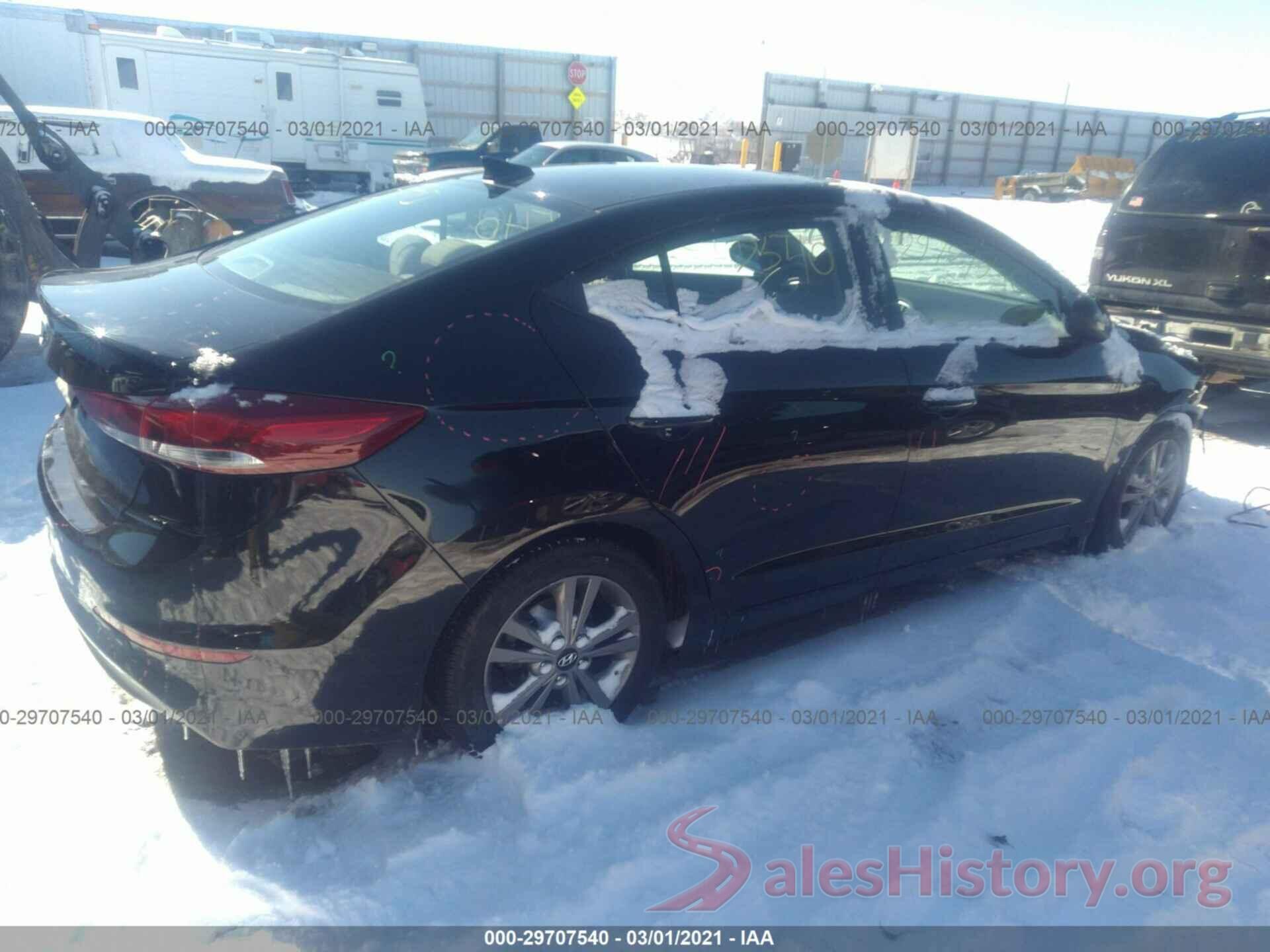 5NPD84LF5JH321036 2018 HYUNDAI ELANTRA