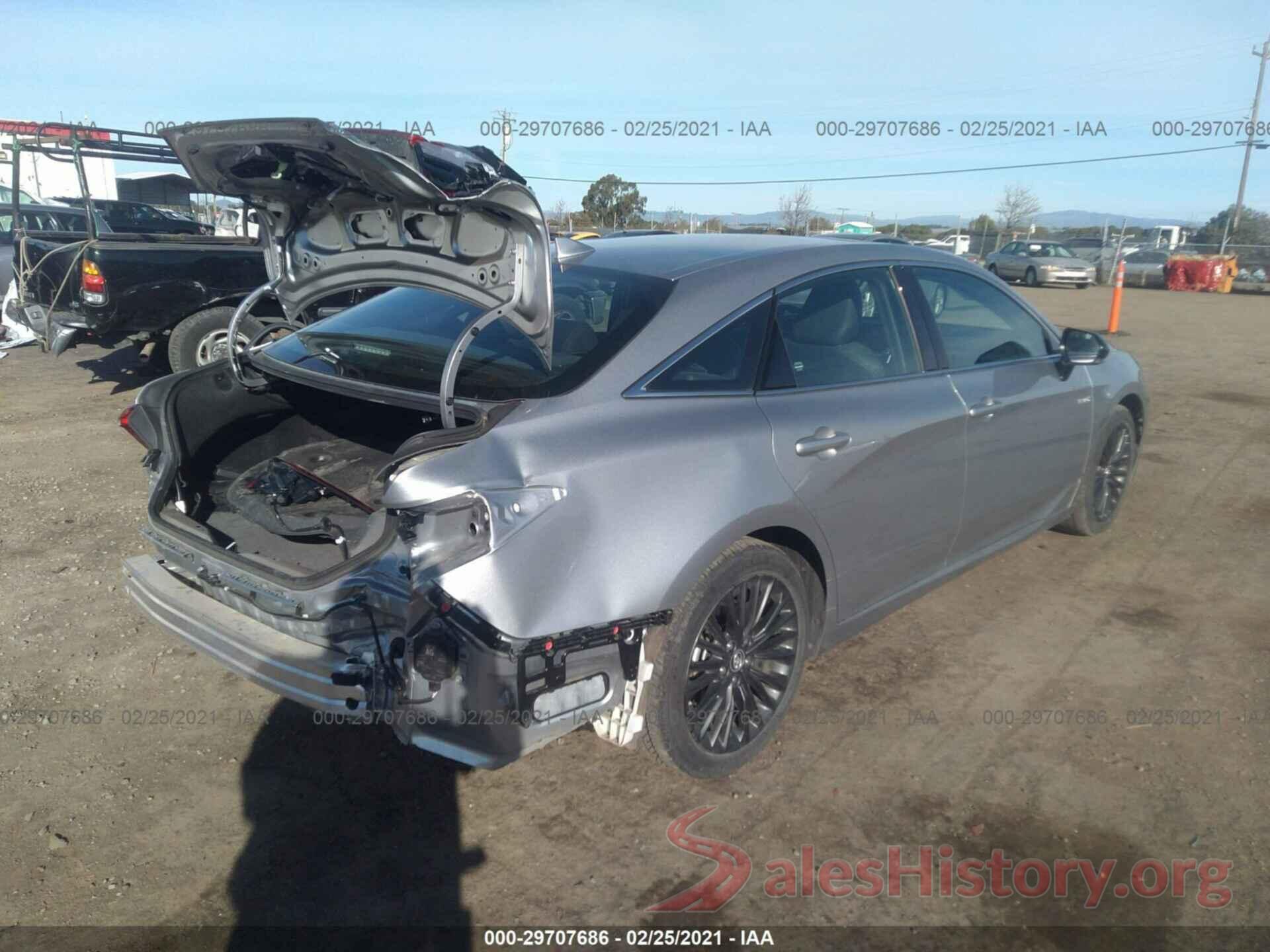 4T1B21FB2KU006536 2019 TOYOTA AVALON