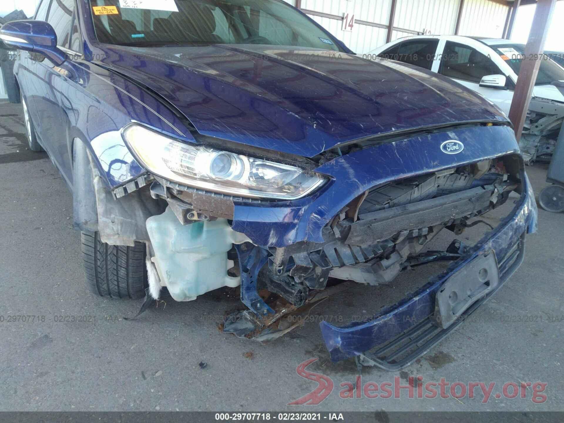 3FA6P0H7XGR143237 2016 FORD FUSION