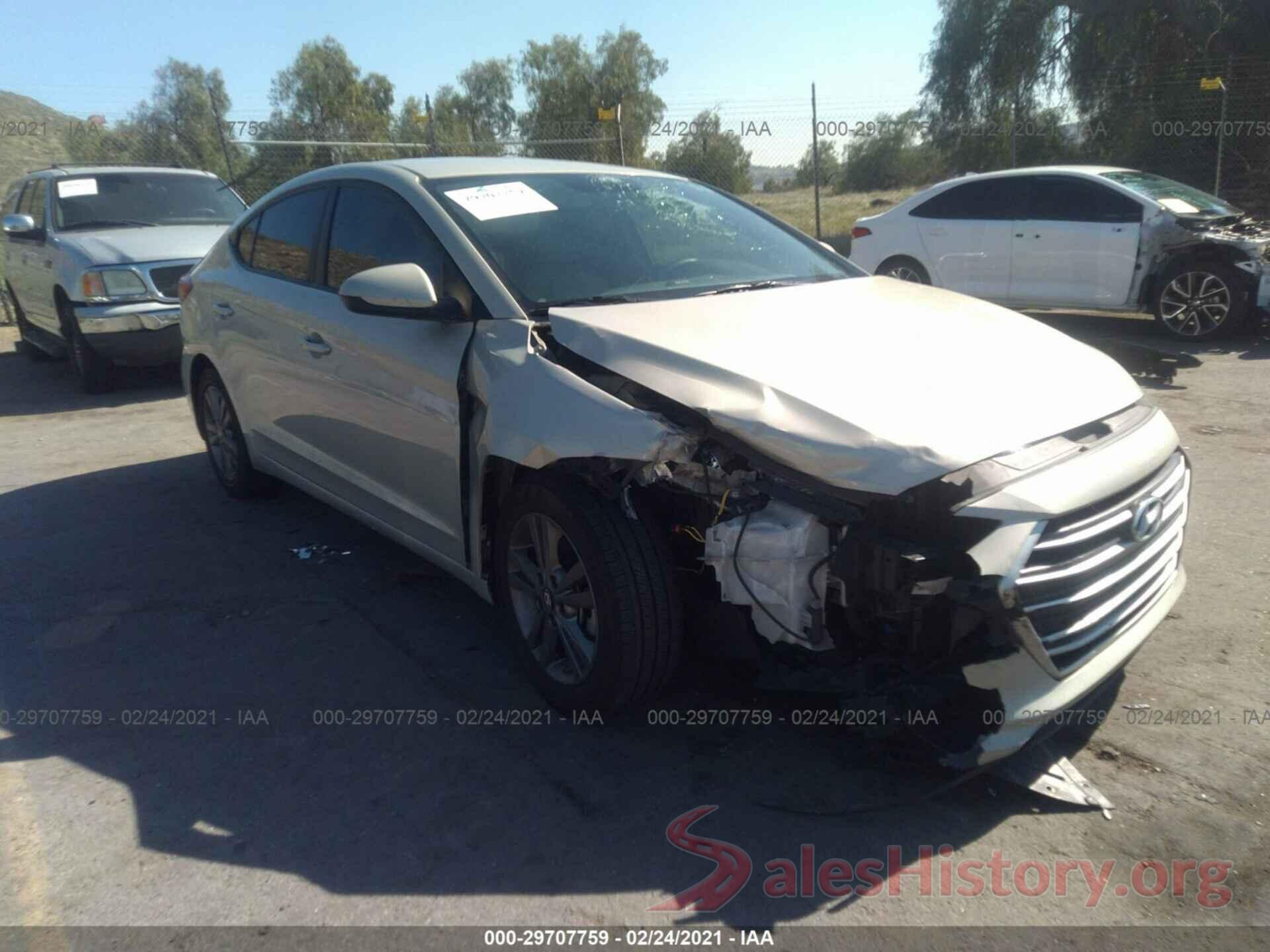 5NPD84LF9JH324330 2018 HYUNDAI ELANTRA