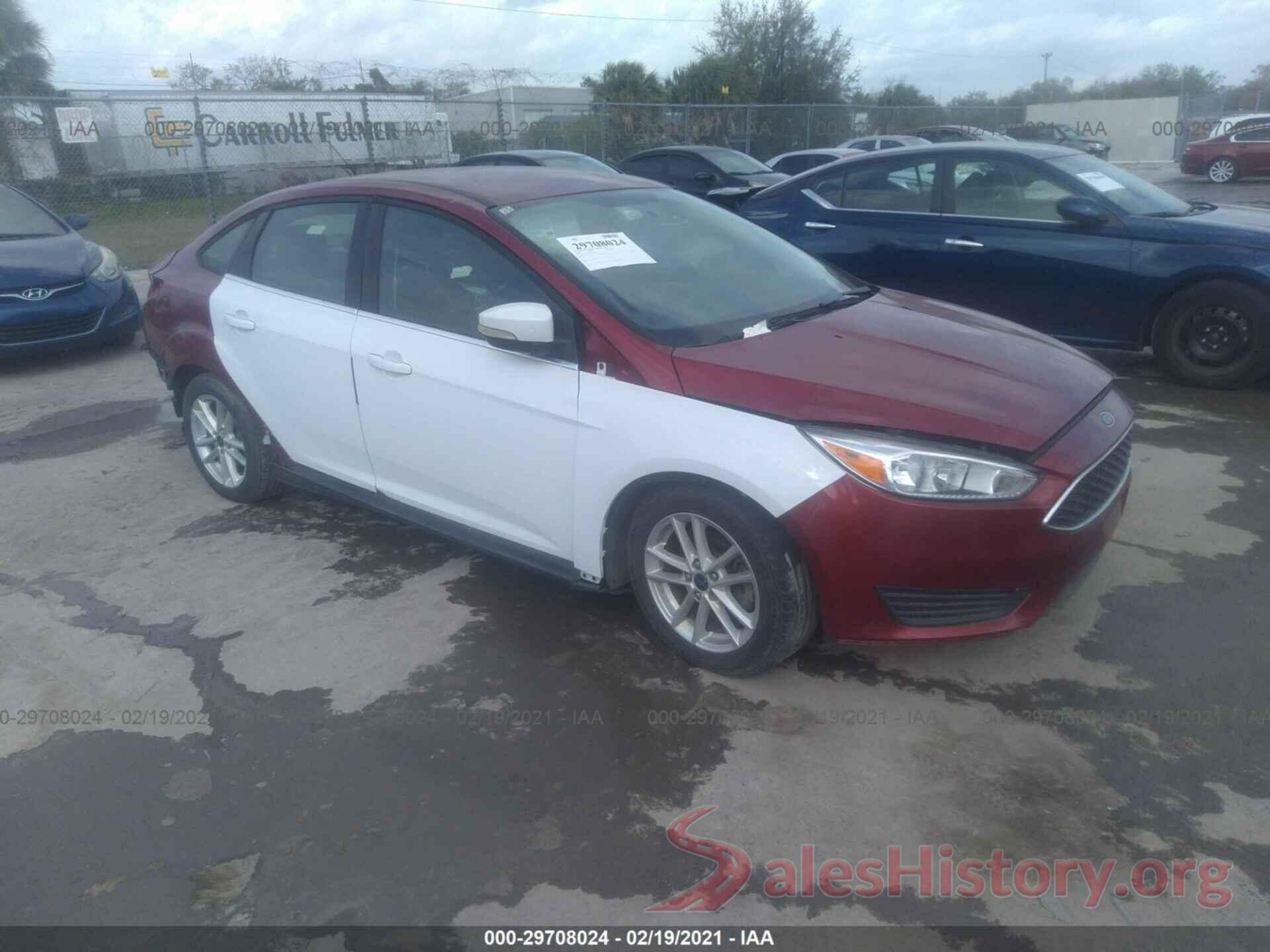 1FADP3F23GL296640 2016 FORD FOCUS