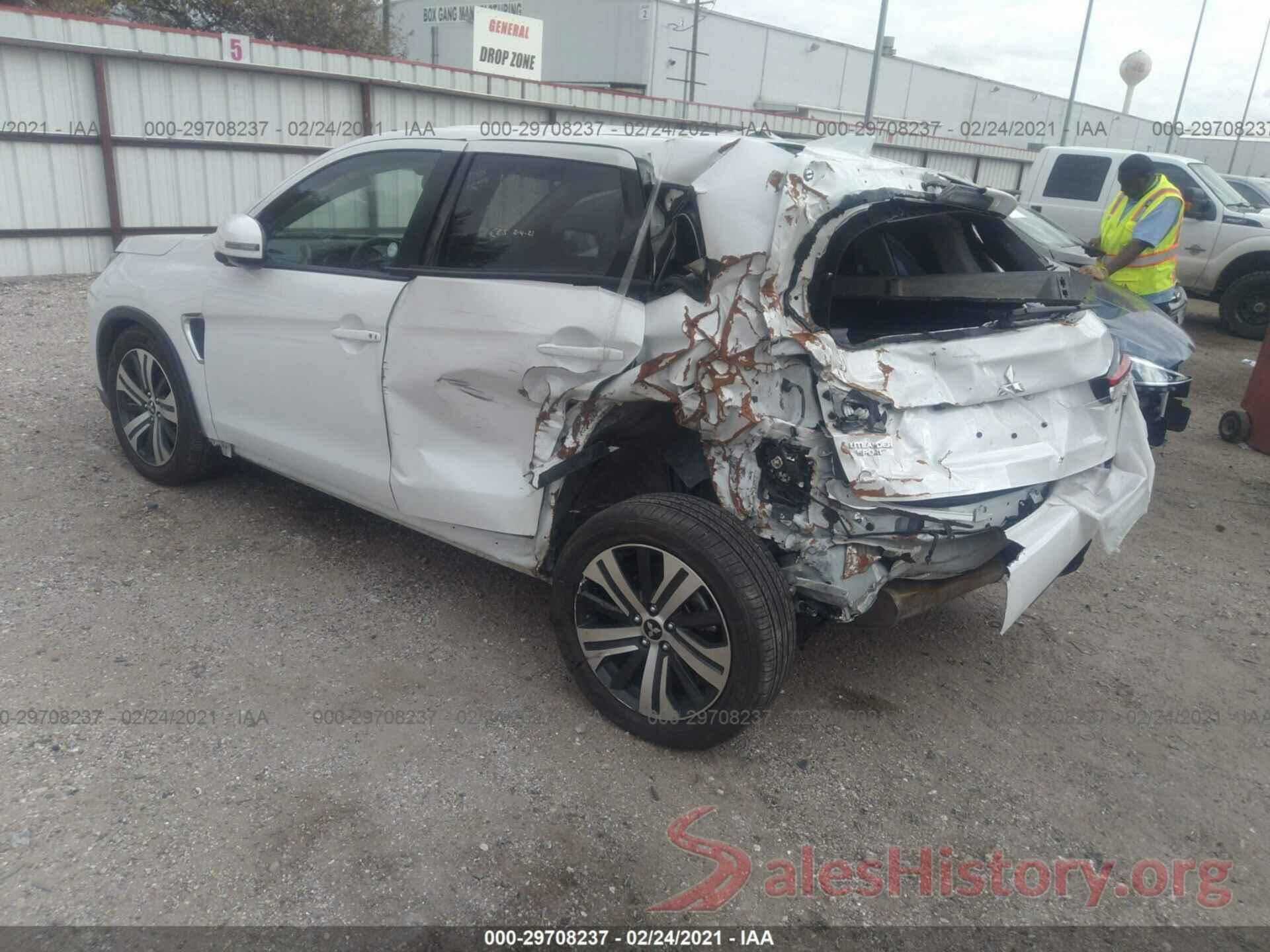 JA4AR3AUXLU018865 2020 MITSUBISHI OUTLANDER SPORT