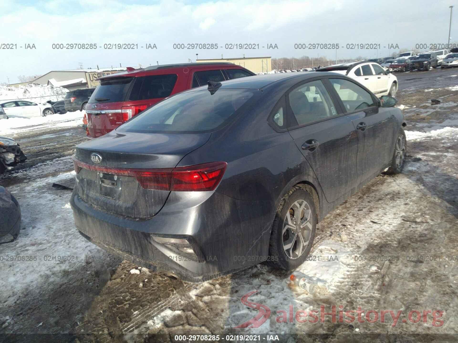 3KPF24AD8LE216851 2020 KIA FORTE