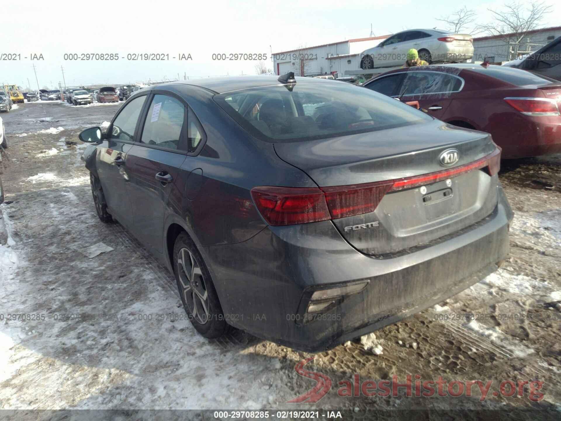 3KPF24AD8LE216851 2020 KIA FORTE