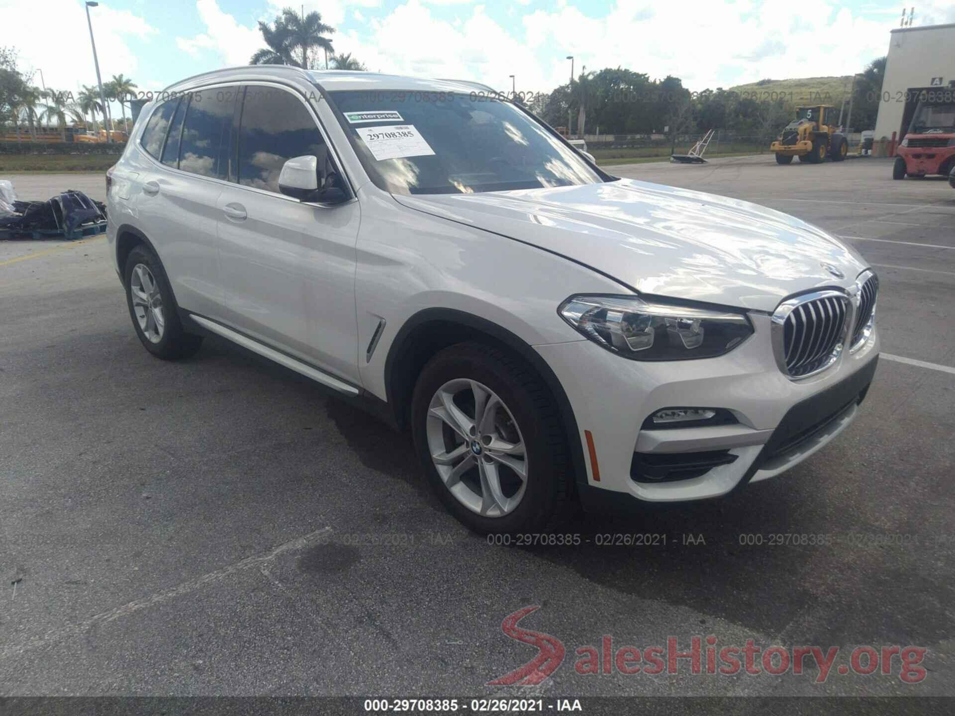 5UXTR9C51KLD90589 2019 BMW X3