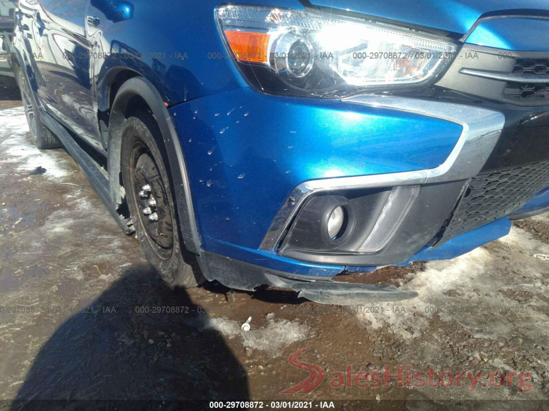 JA4AR3AW1JZ034244 2018 MITSUBISHI OUTLANDER SPORT