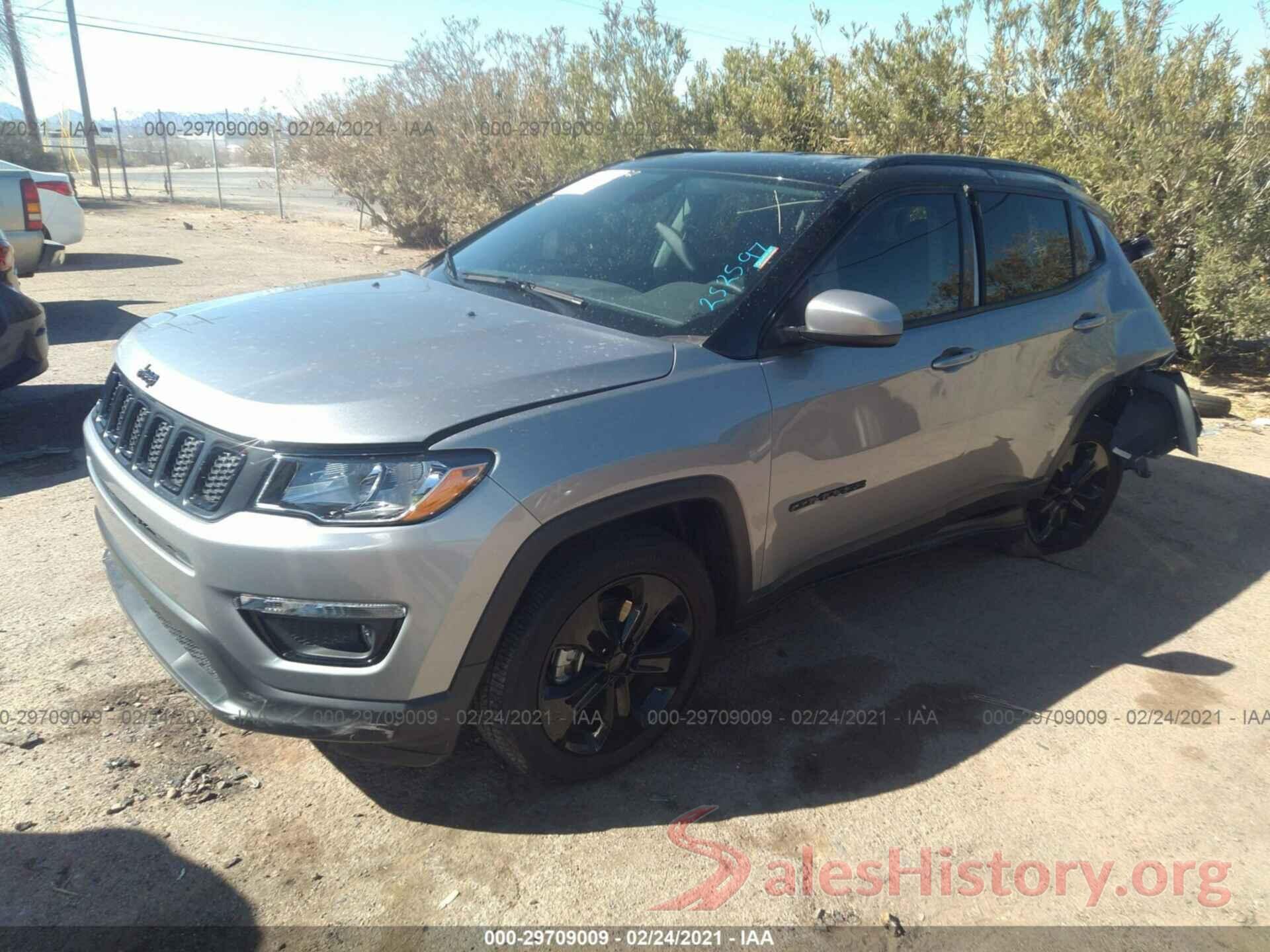 3C4NJCBB0LT252597 2020 JEEP COMPASS