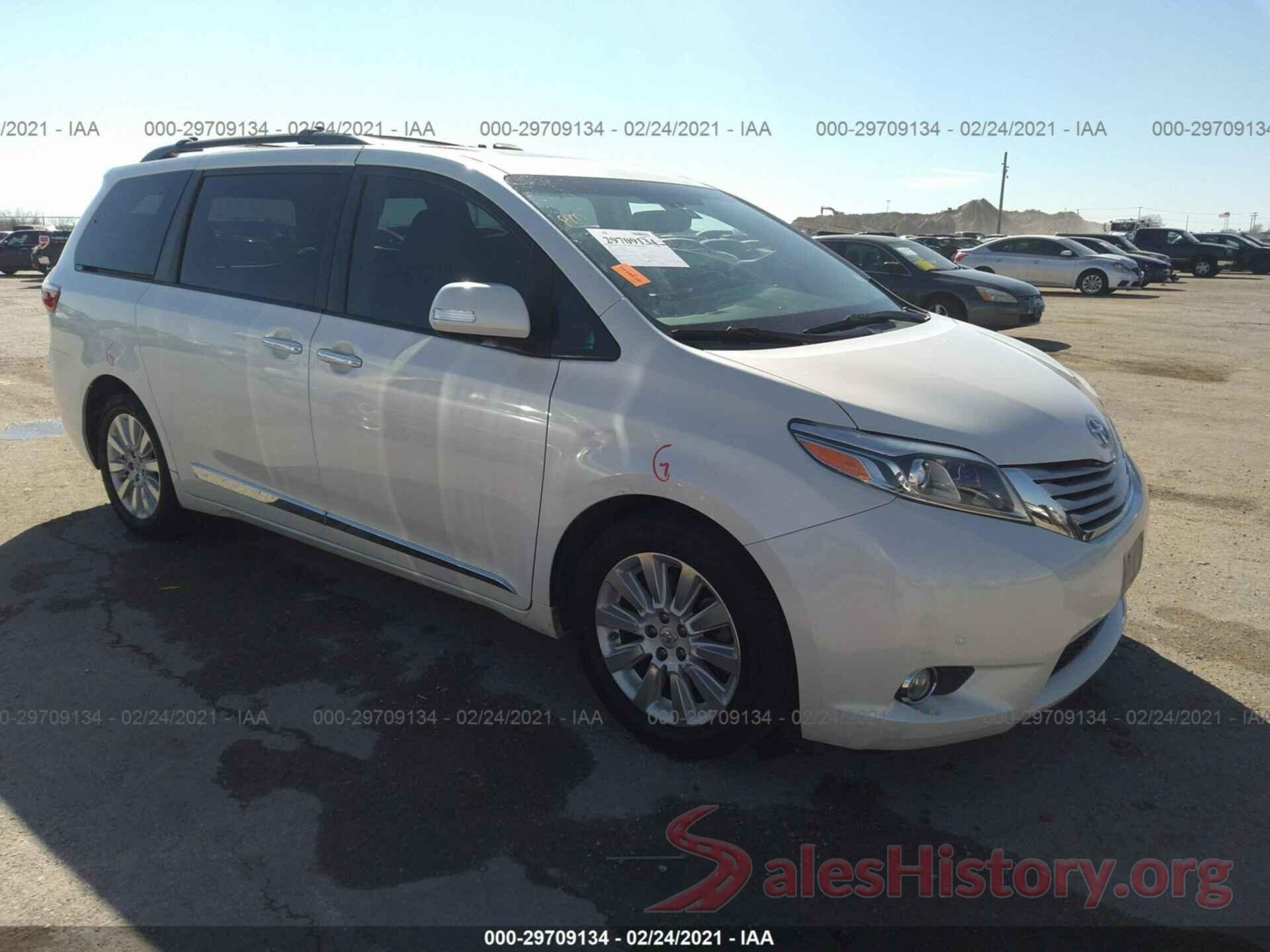 5TDYK3DC8GS764494 2016 TOYOTA SIENNA