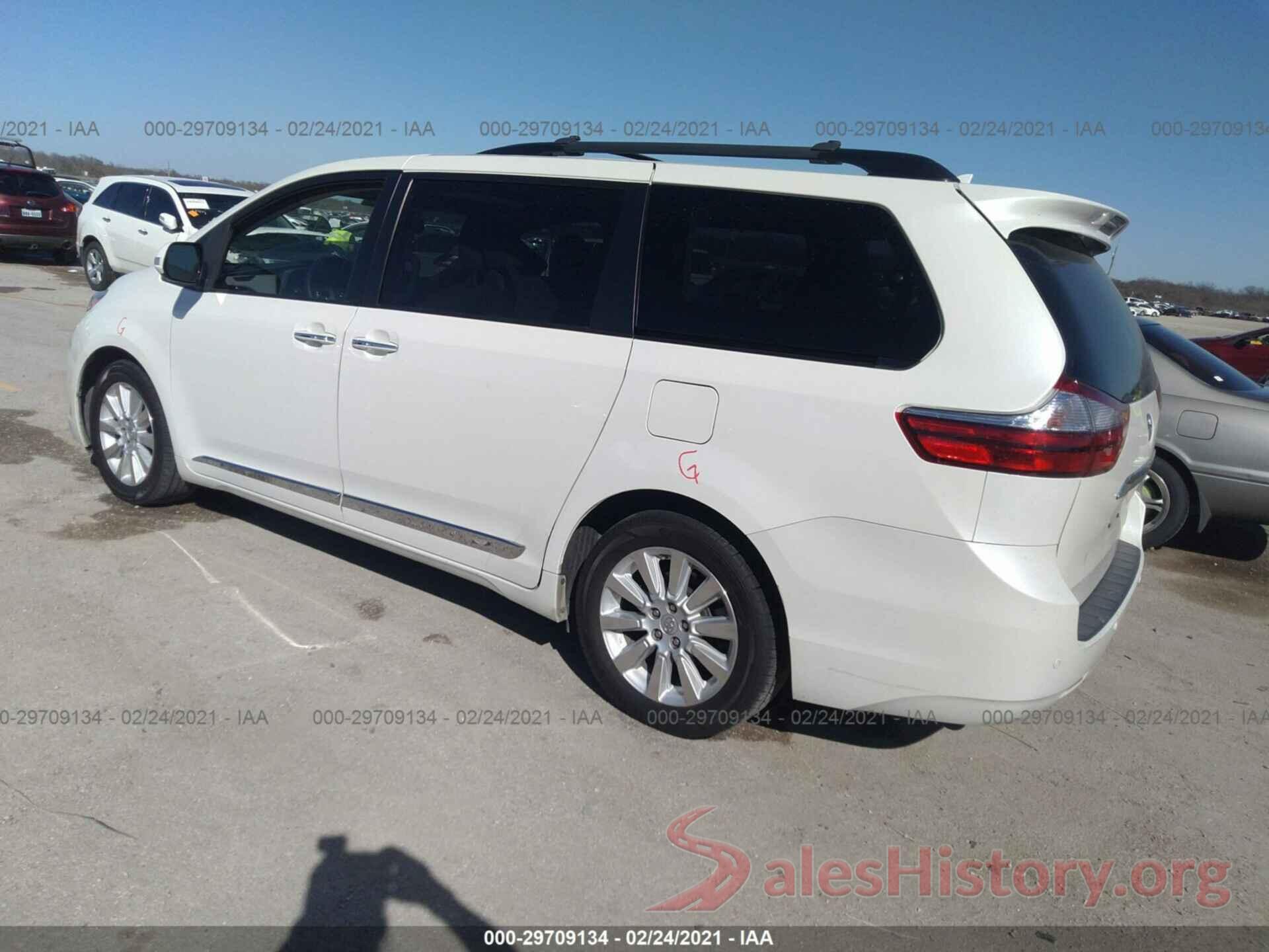 5TDYK3DC8GS764494 2016 TOYOTA SIENNA