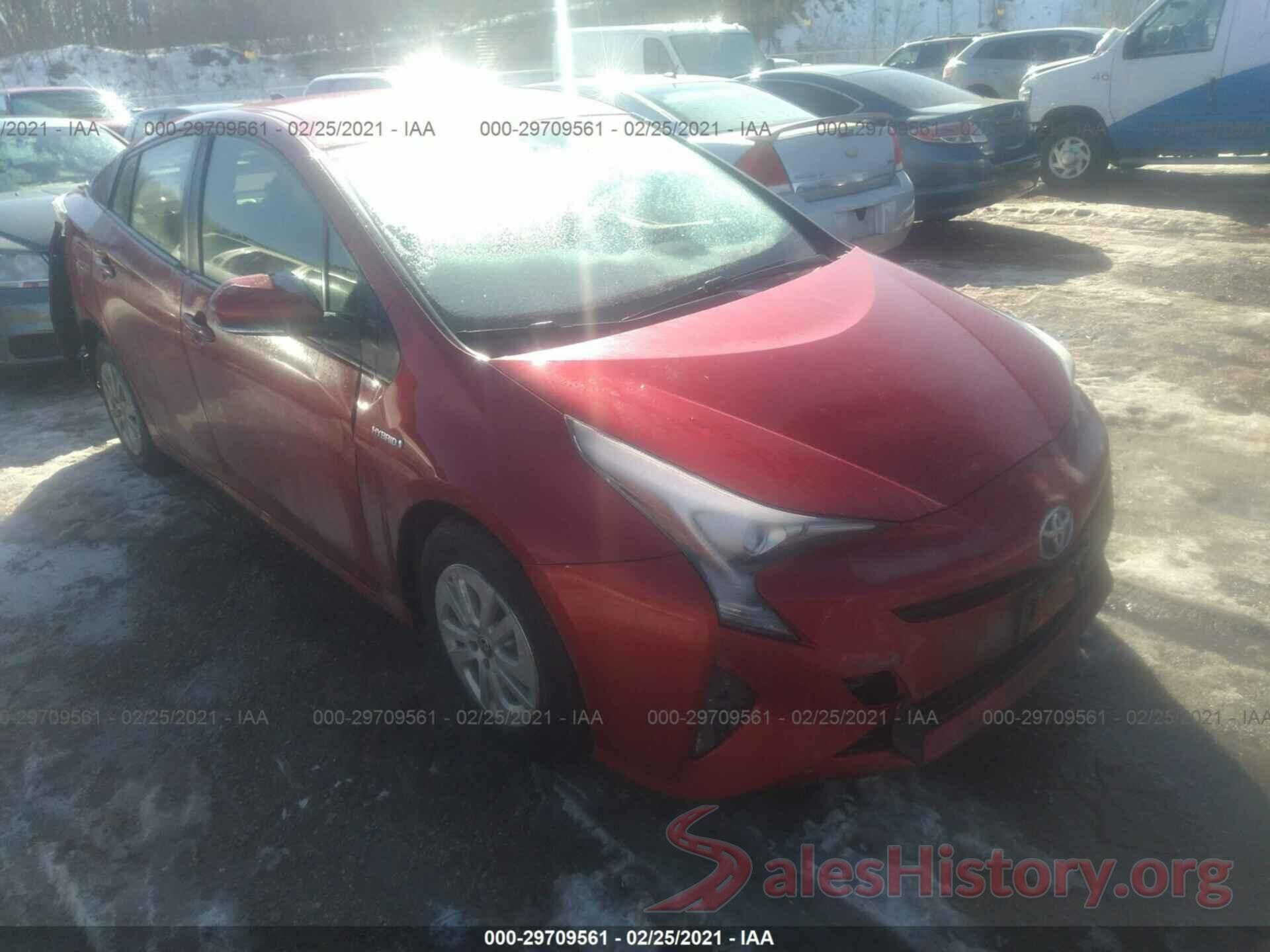 JTDKBRFU2G3508836 2016 TOYOTA PRIUS