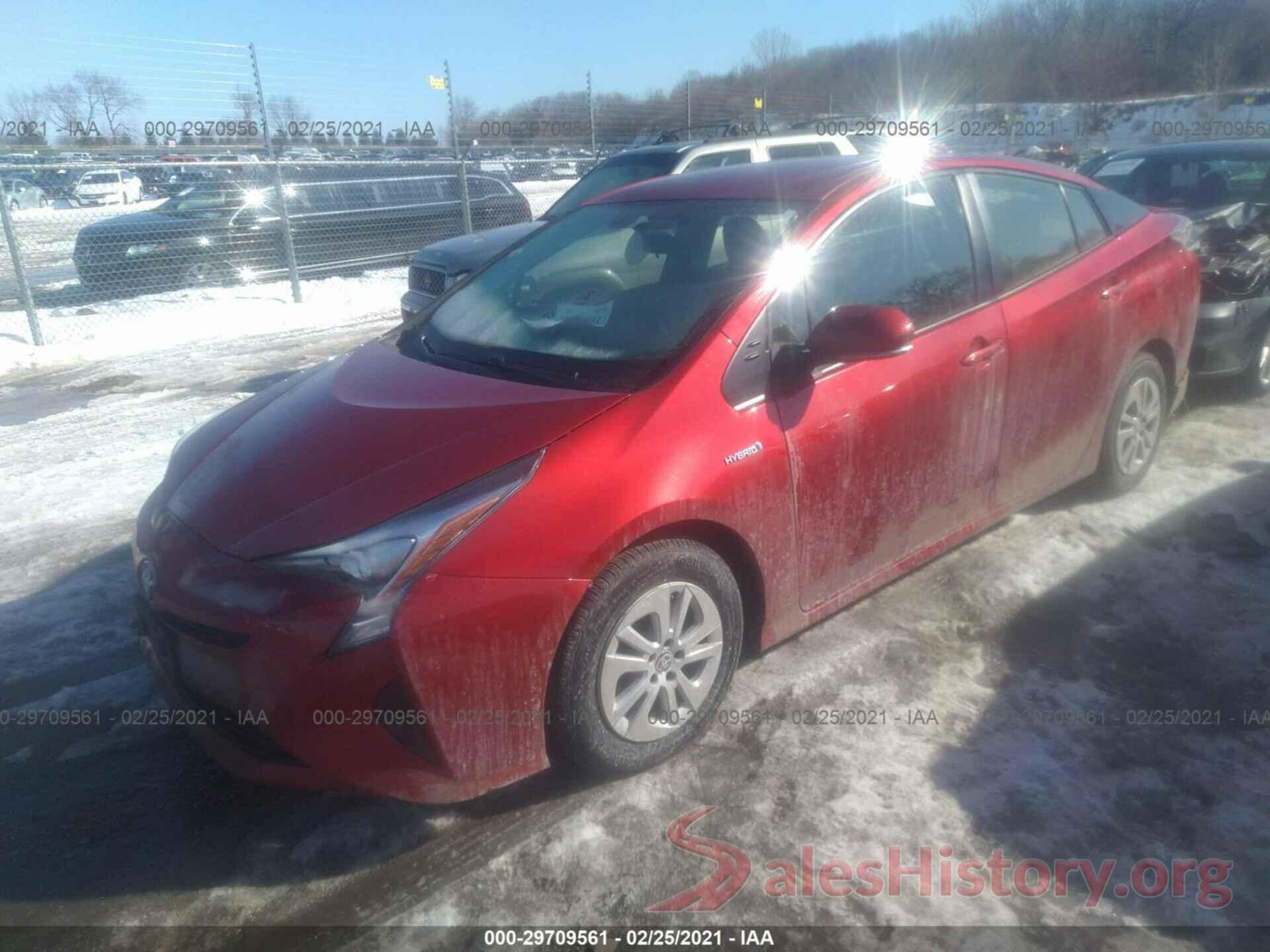 JTDKBRFU2G3508836 2016 TOYOTA PRIUS