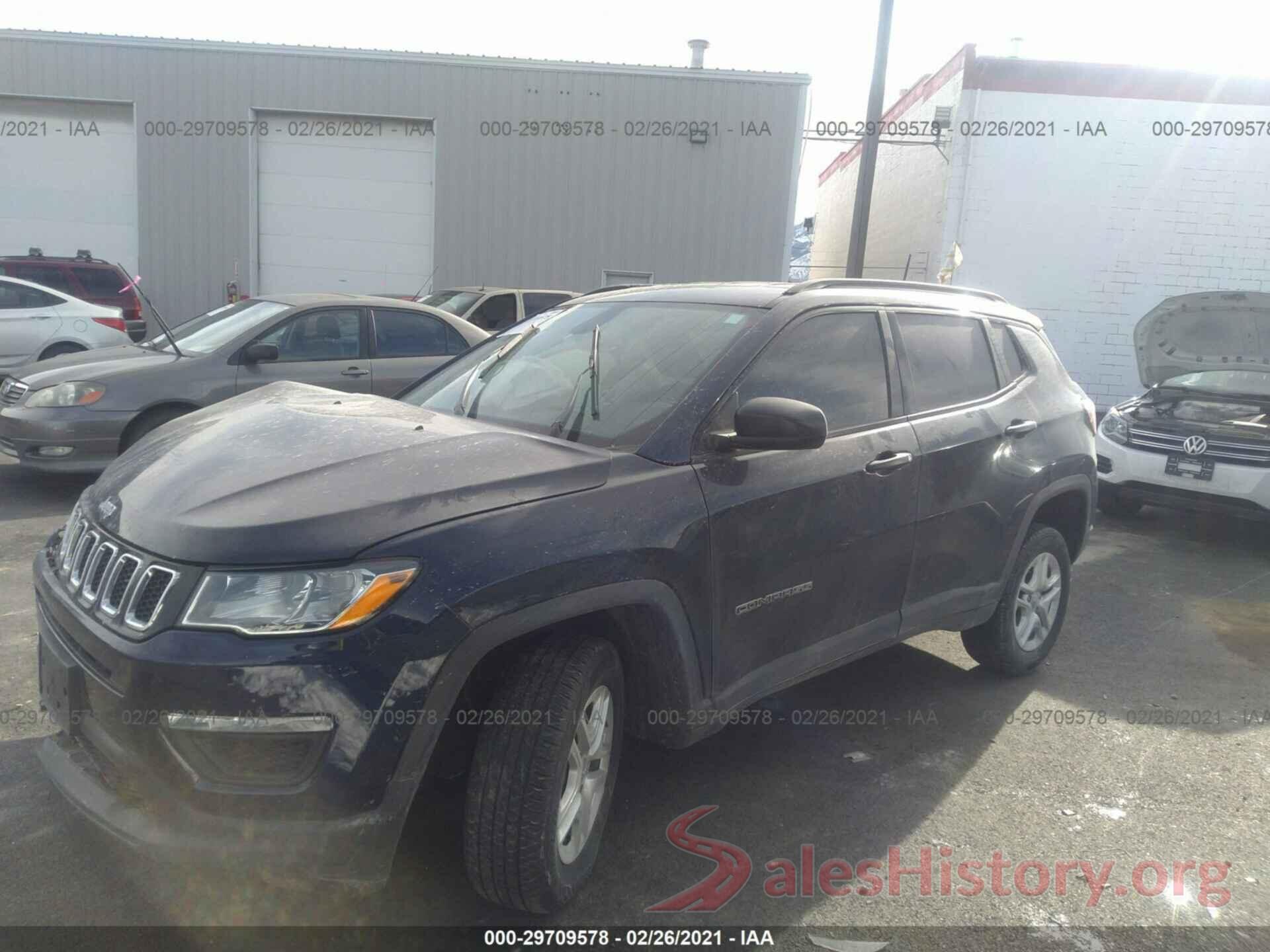 3C4NJDAB1JT434443 2018 JEEP COMPASS