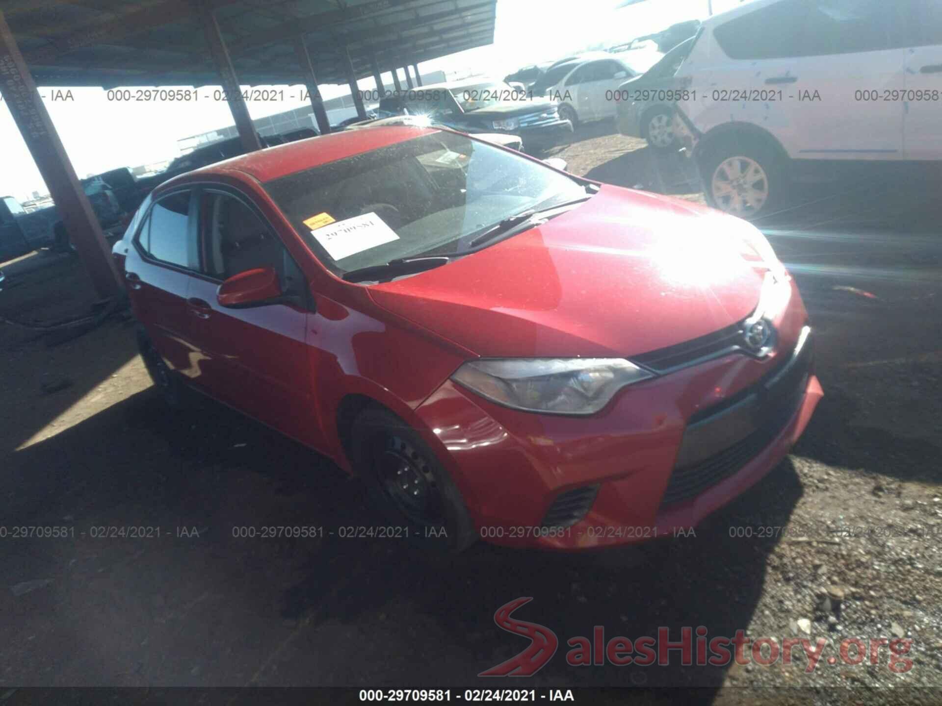 2T1BURHE0GC593487 2016 TOYOTA COROLLA