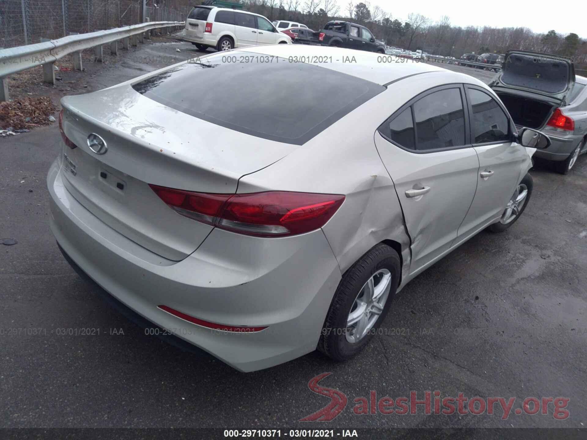 KMHD74LF6JU666421 2018 HYUNDAI ELANTRA