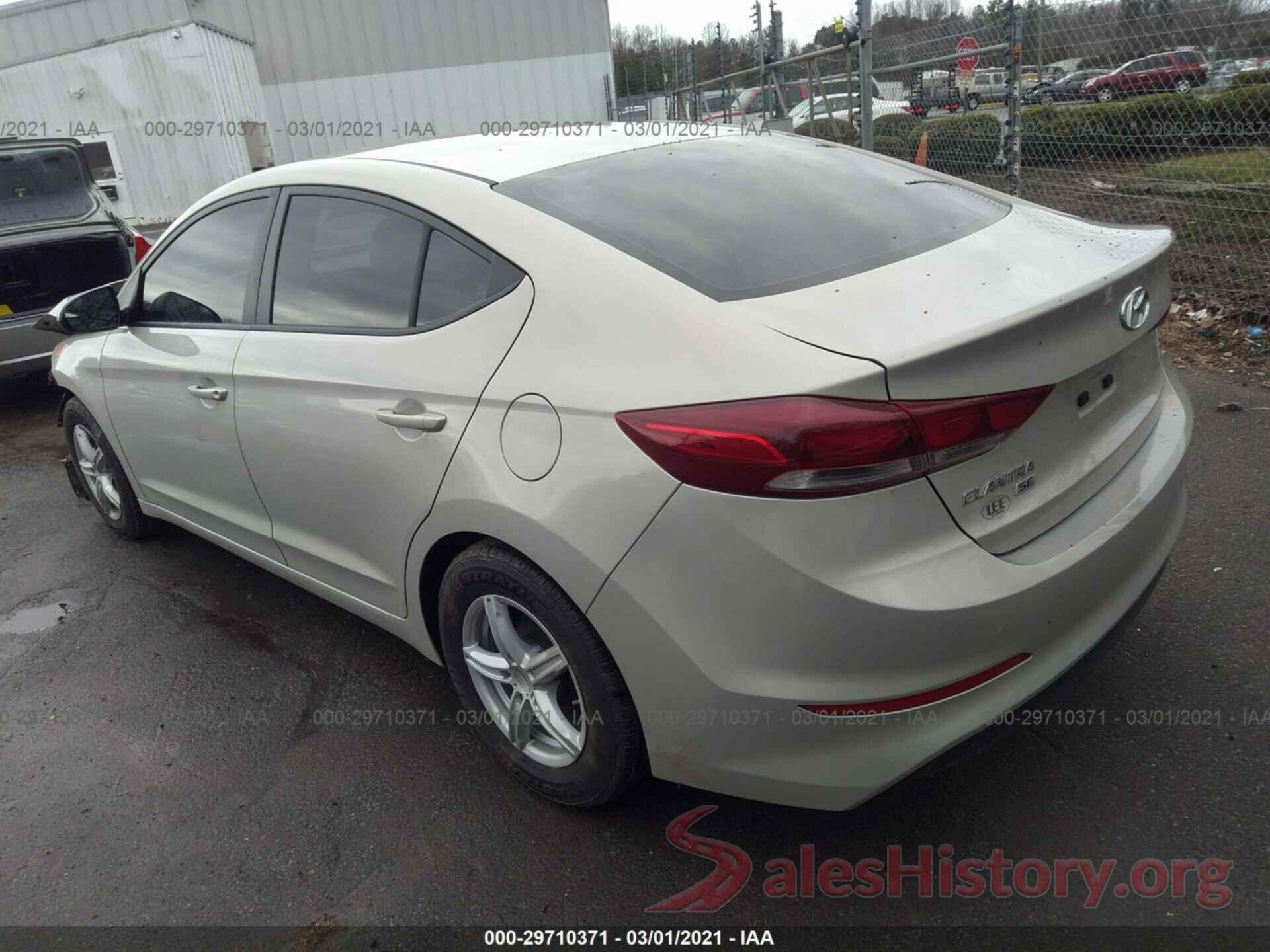 KMHD74LF6JU666421 2018 HYUNDAI ELANTRA